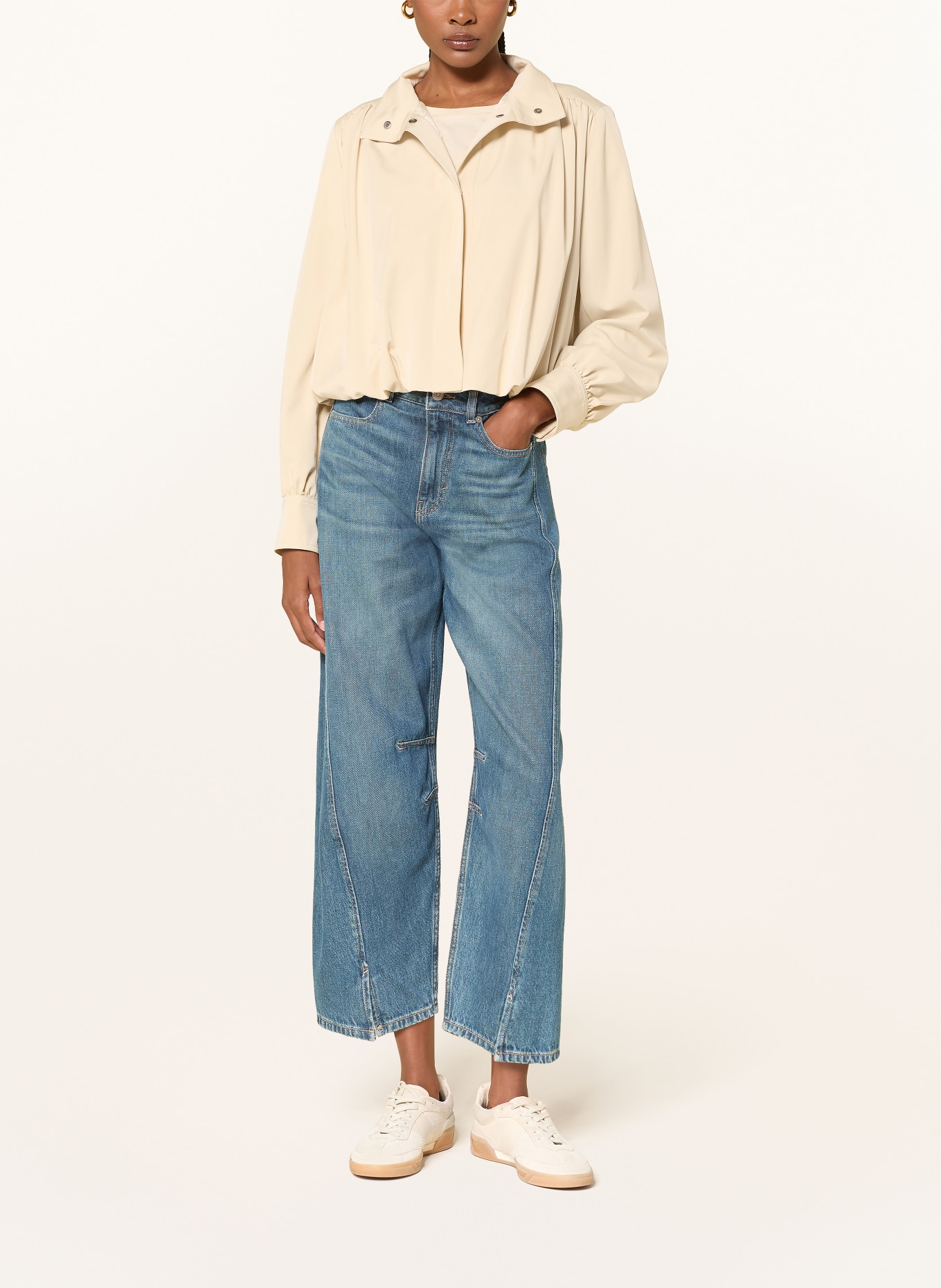 BOSS Jean droit DIANA: 420 MEDIUM BLUE