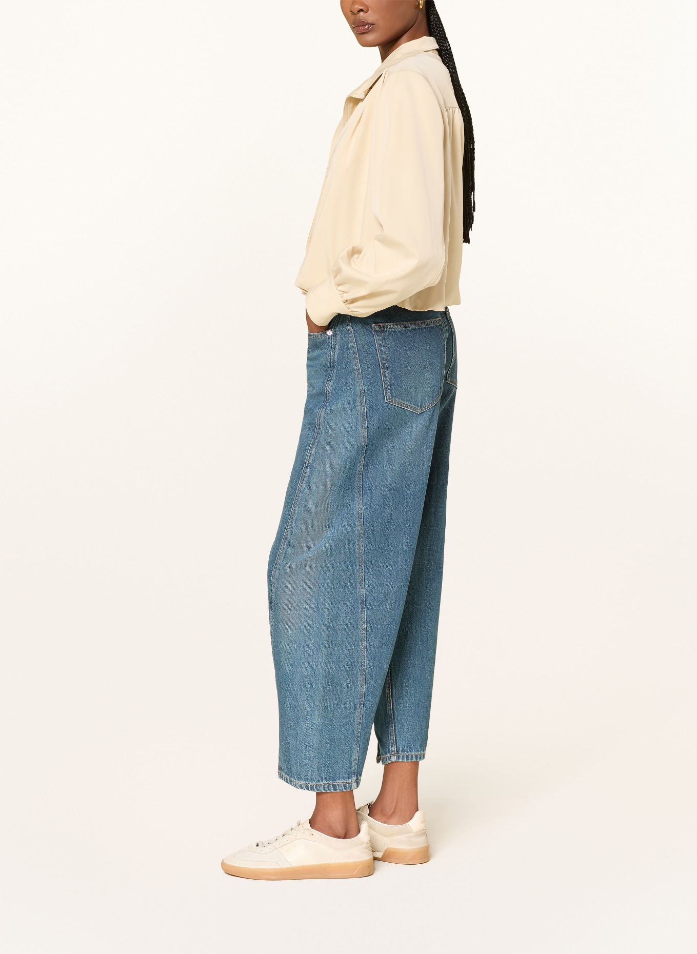 BOSS Jean droit DIANA: 420 MEDIUM BLUE