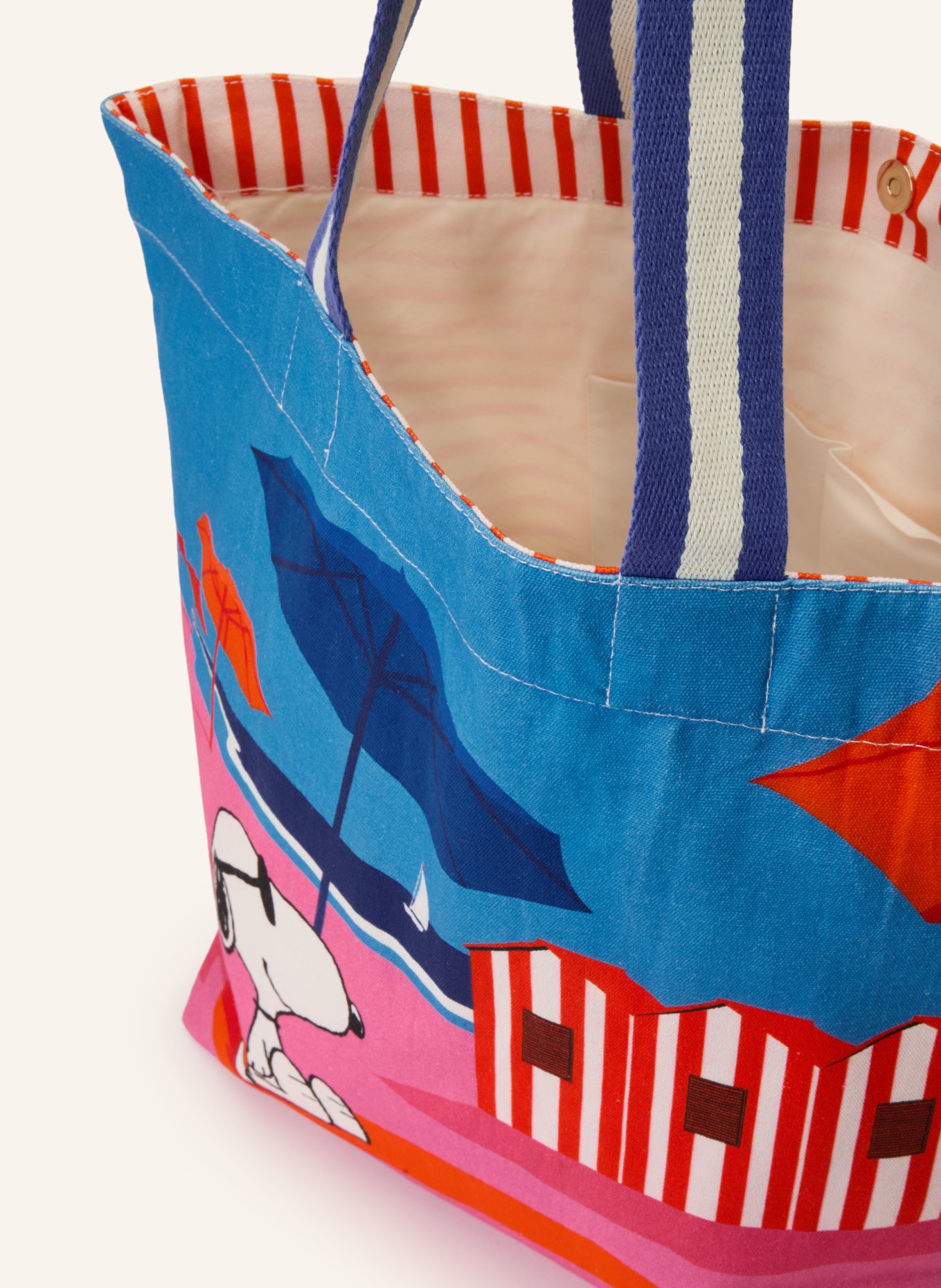 CODELLO Shopper: ROT / BLAU / WEISS