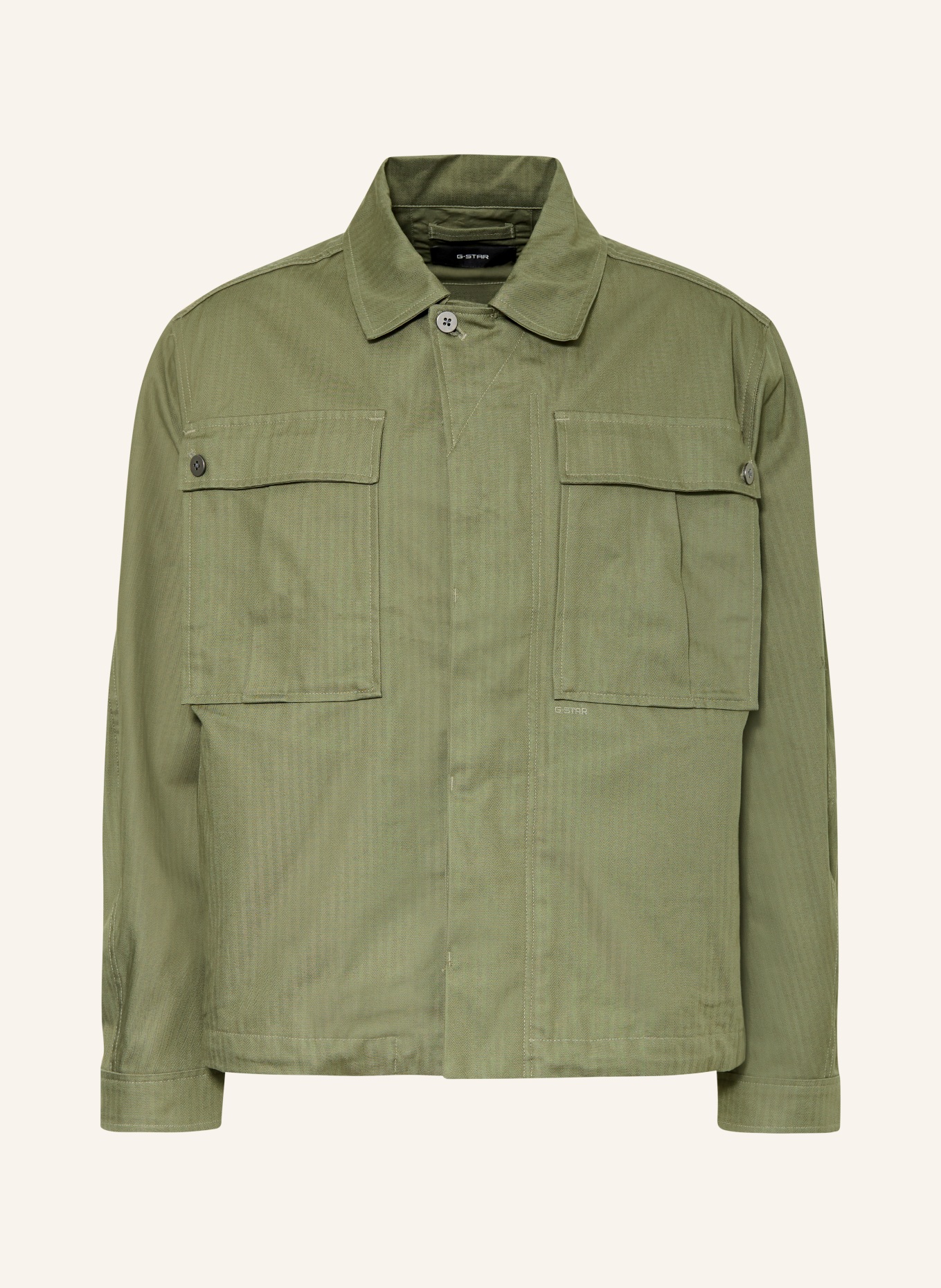 G-Star BATTLE DRESS SHORT Overjacket: GREEN