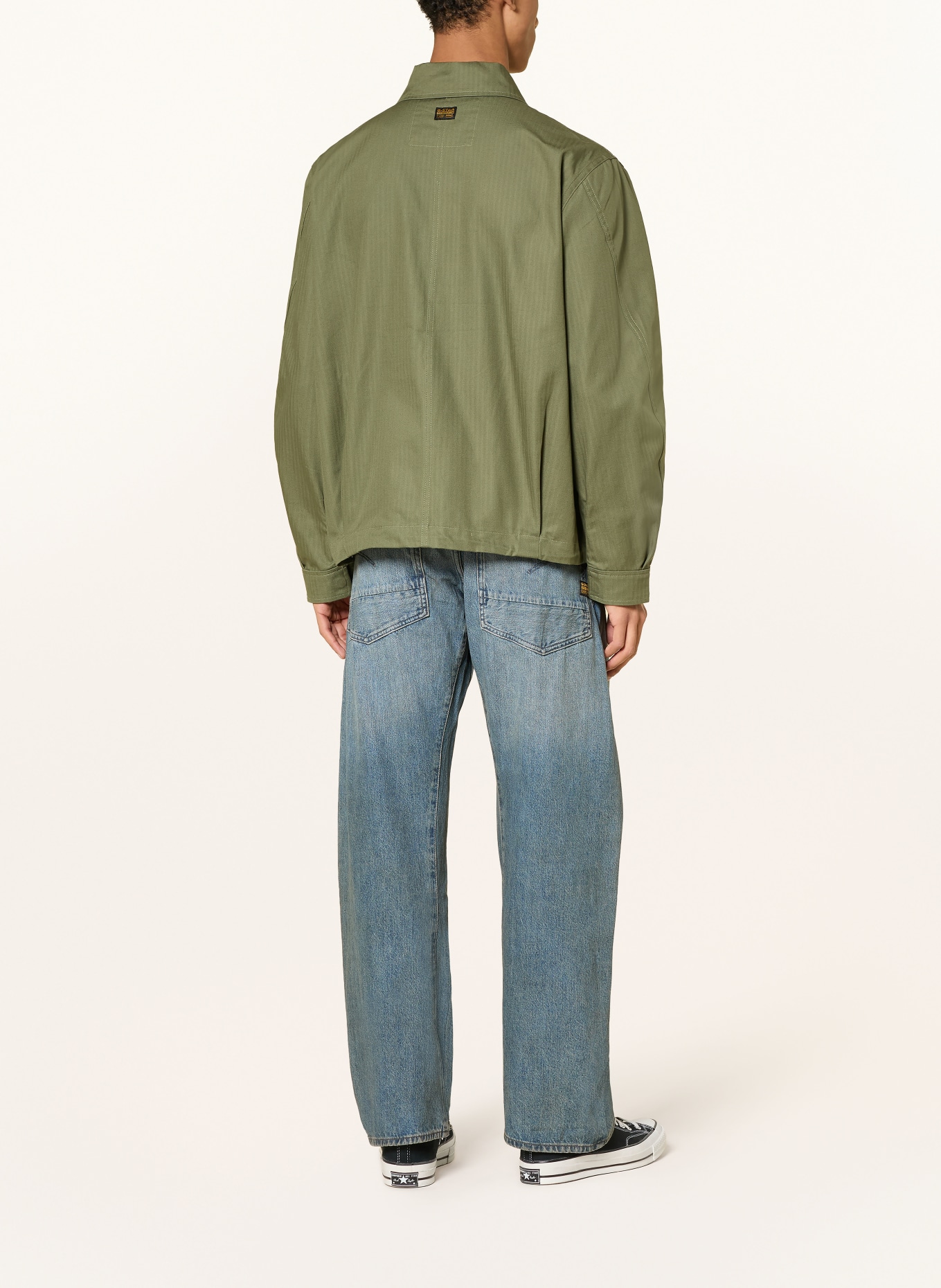 G-Star BATTLE DRESS SHORT Overjacket: GREEN