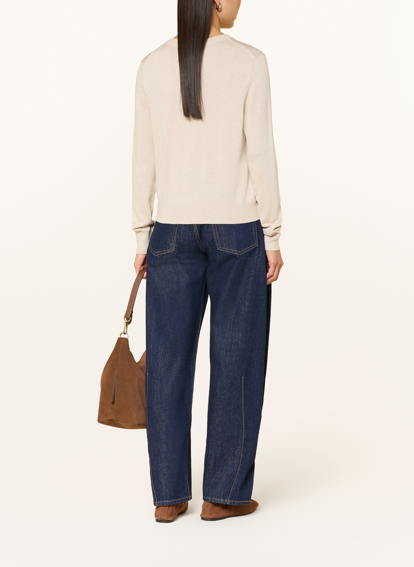 darling harbour cardigan: Sand Melange
