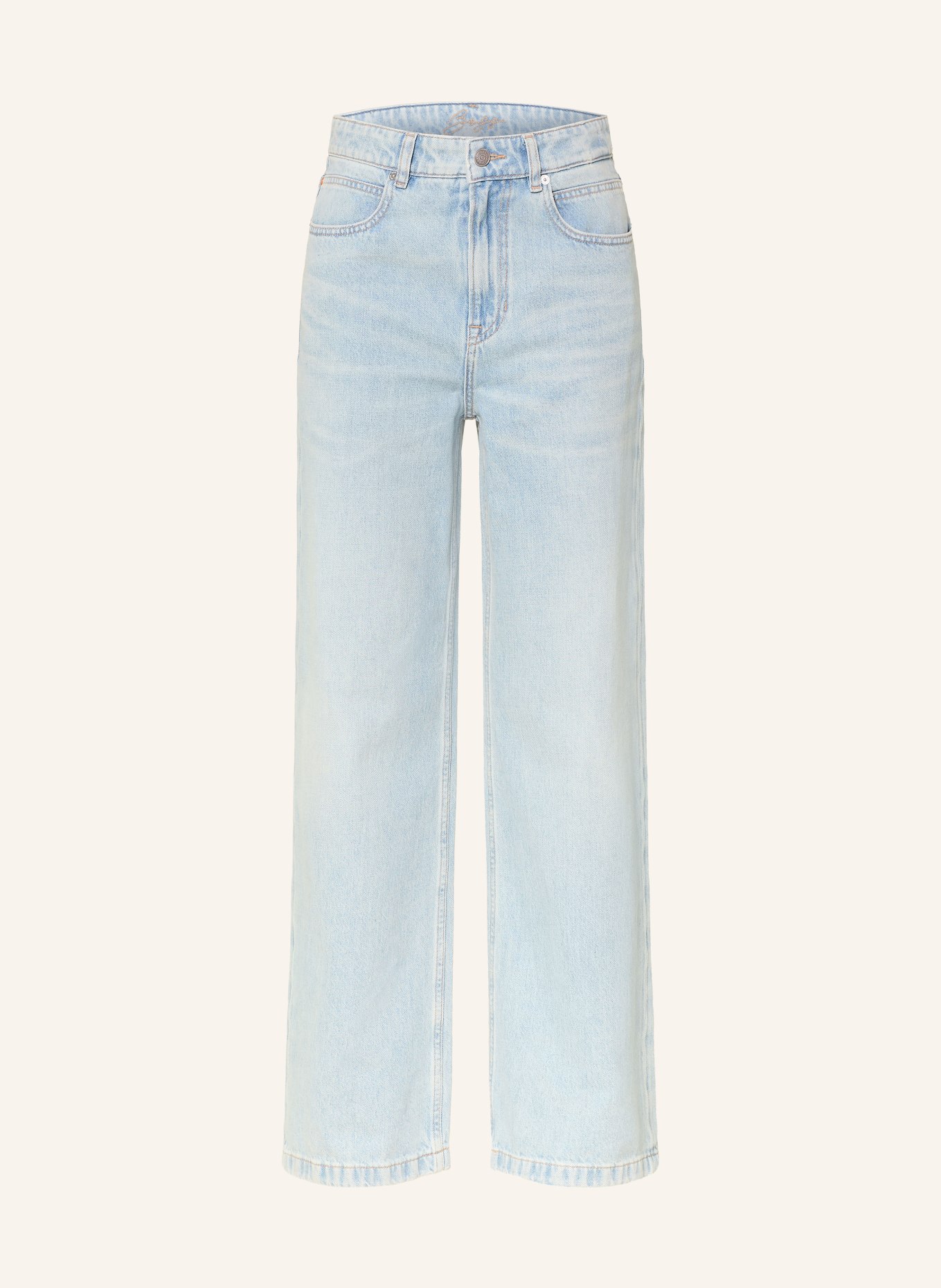 BOSS Wide-Leg Jeans MARLENE: 431 BRIGHT BLUE