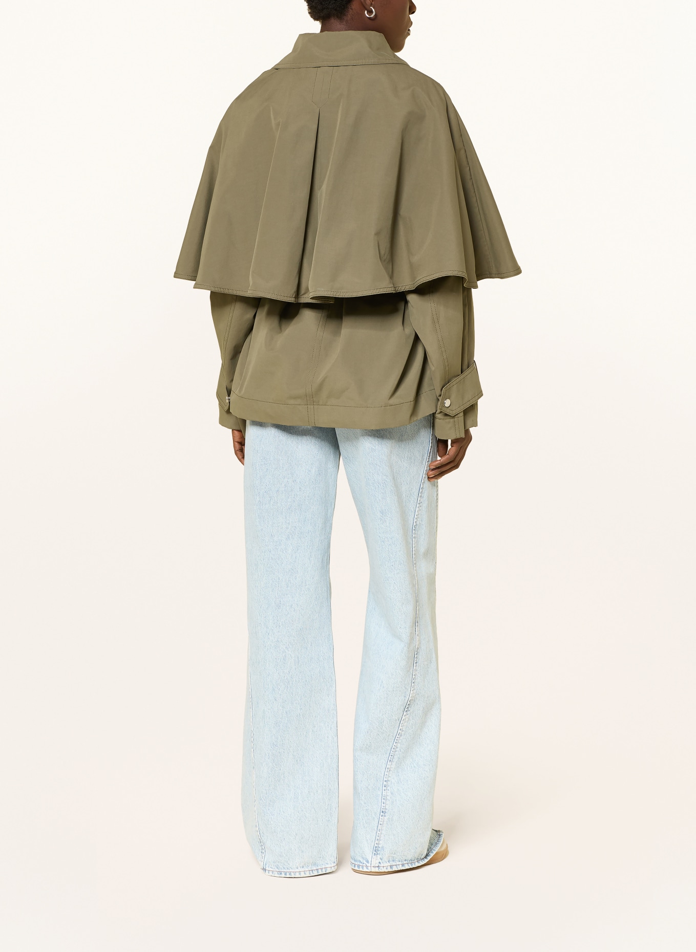 BOSS Veste trench CALISETTA: OLIVE