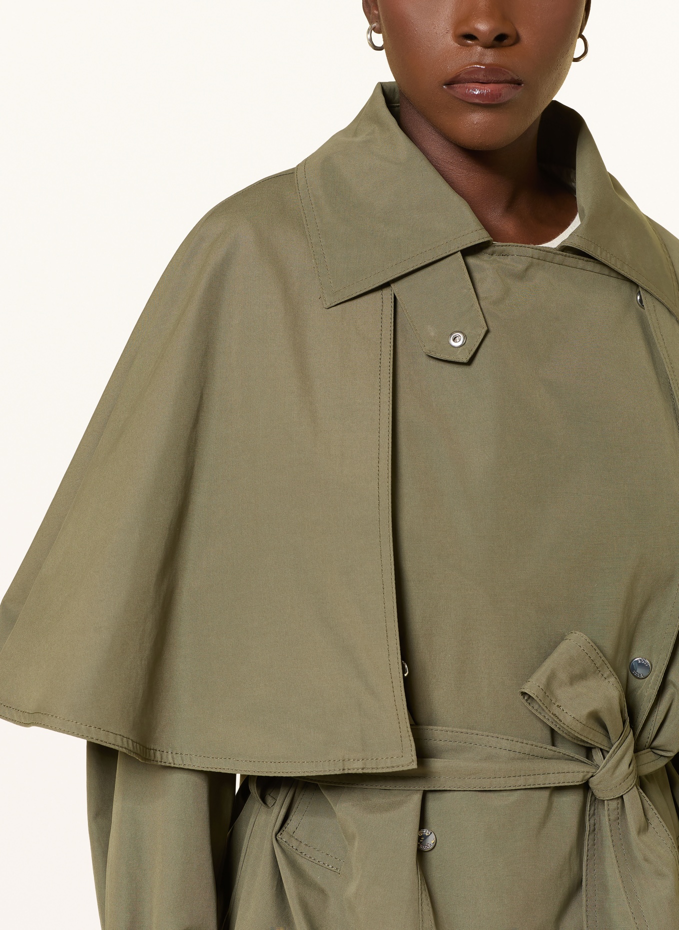 BOSS Veste trench CALISETTA: OLIVE