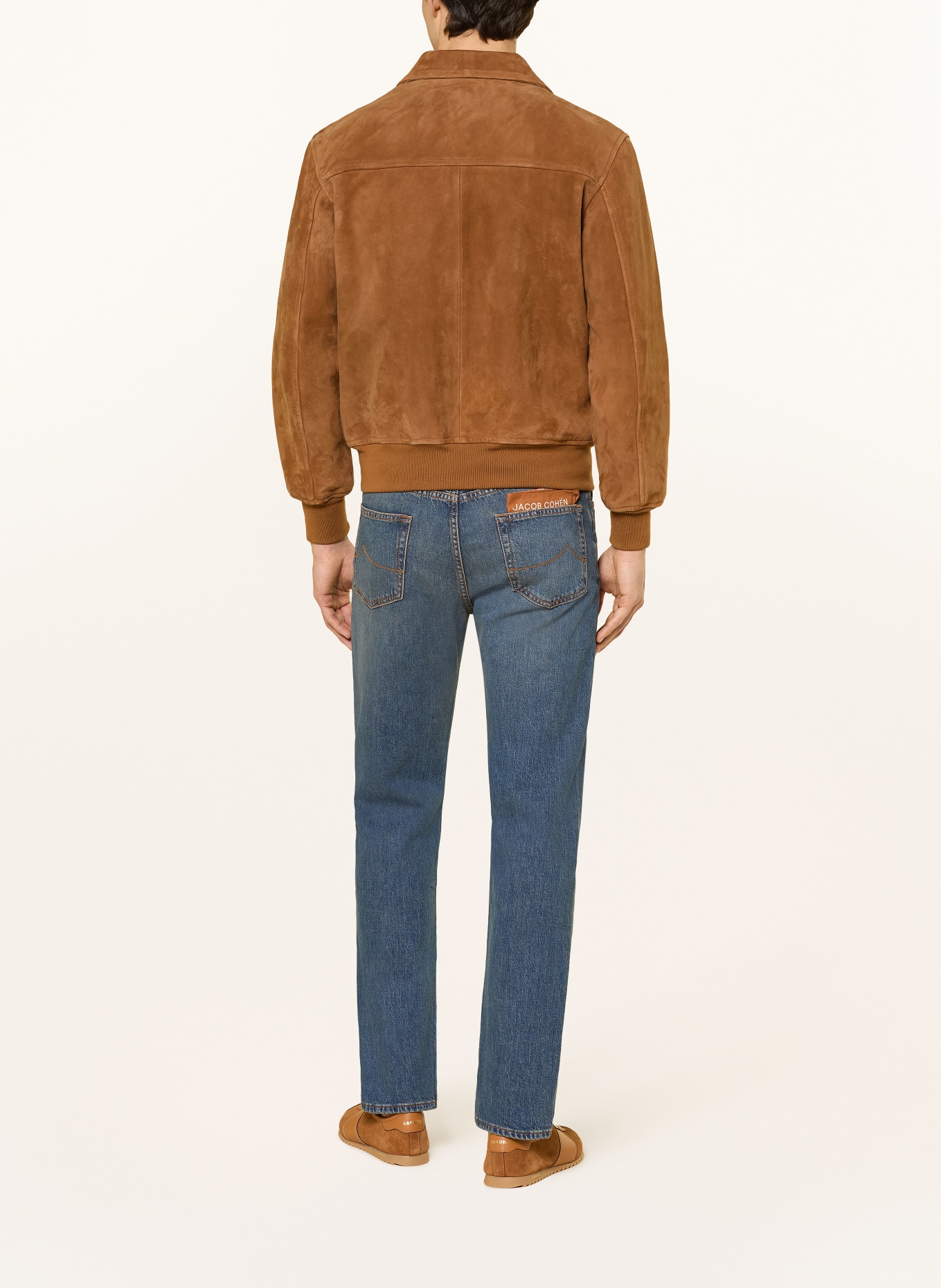 JACOB COHEN Dżinsy EDO o kroju slim fit: 100D DARK BLUE