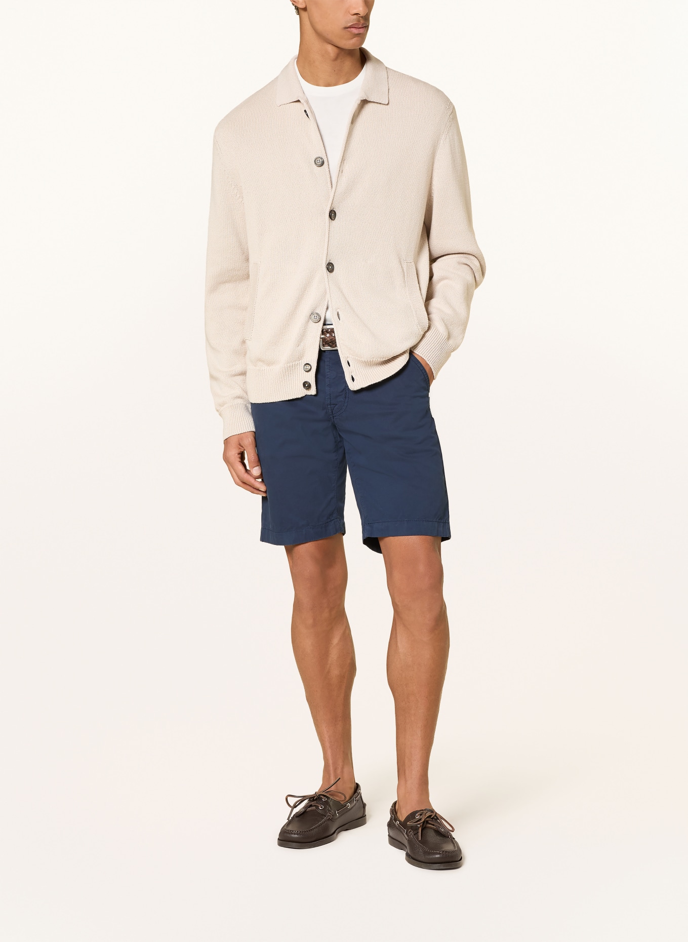 JACOB COHEN Chinoshorts JUM Slim Fit: DUNKELBLAU