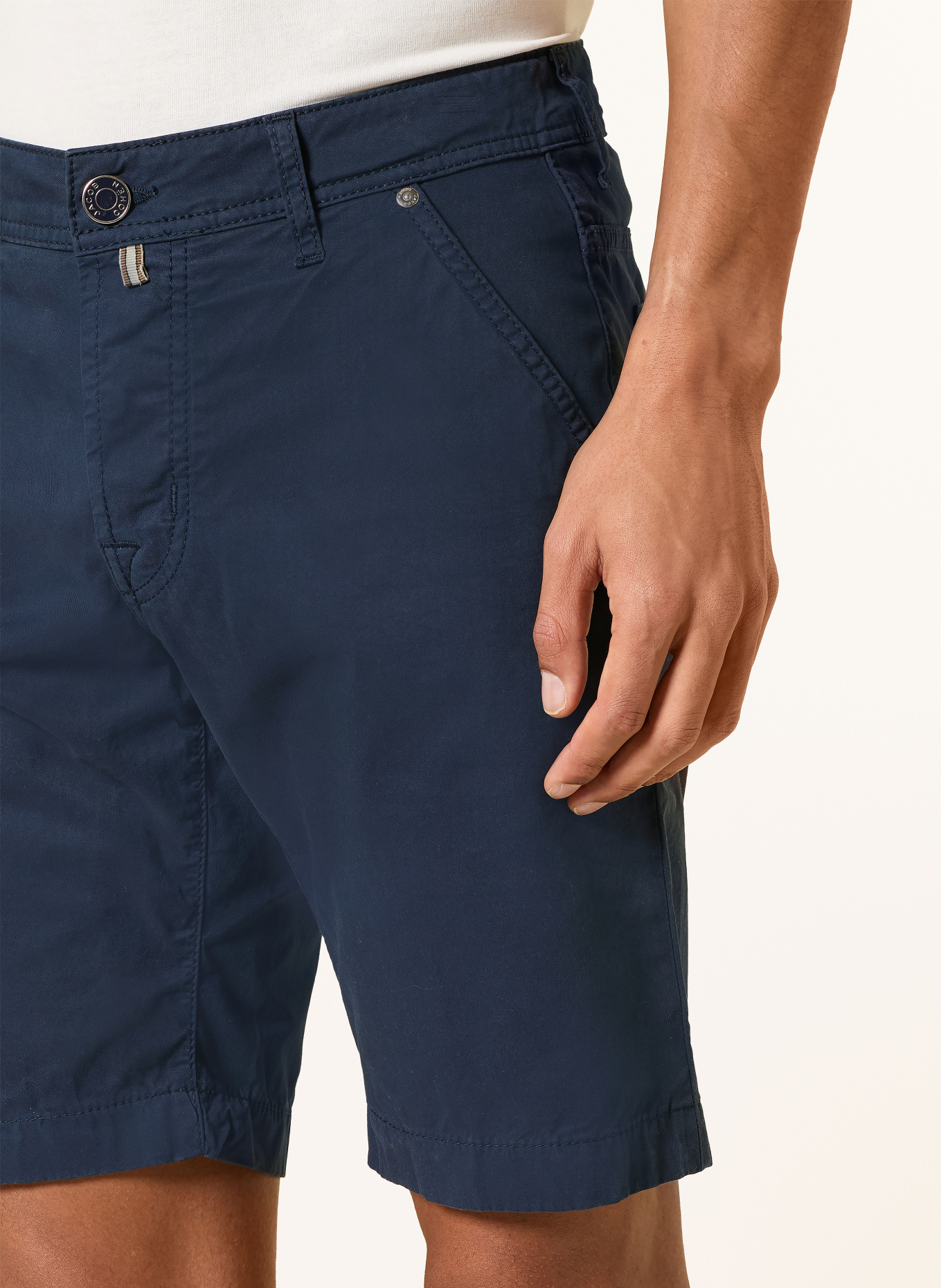 JACOB COHEN Chinoshorts JUM Slim Fit: DUNKELBLAU