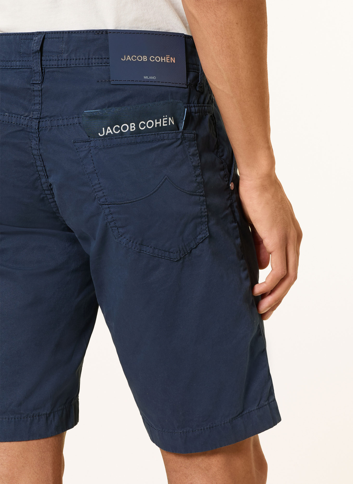 JACOB COHEN Chinoshorts JUM Slim Fit: DUNKELBLAU
