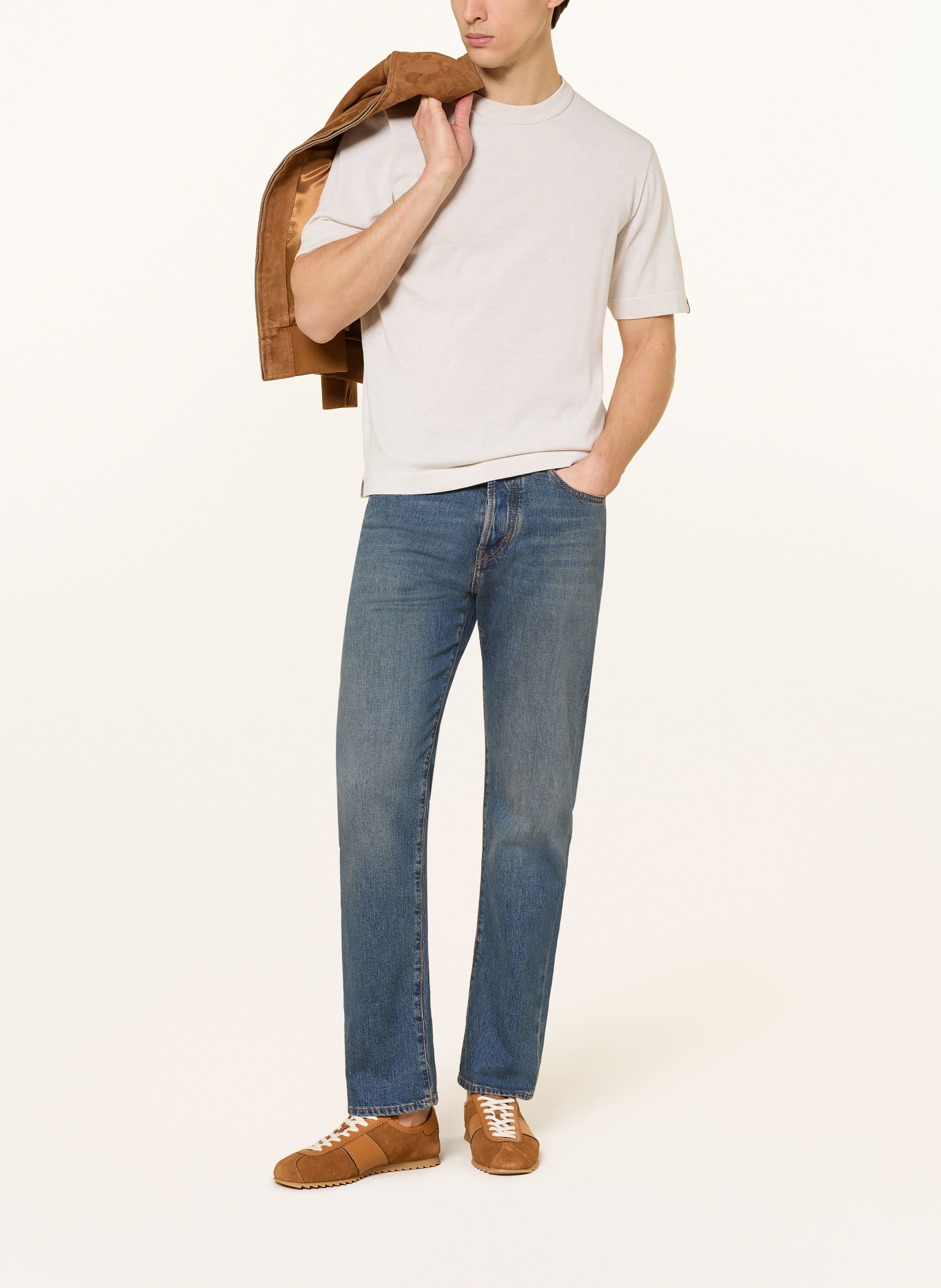 JACOB COHEN Gebreide trui: CRÈME