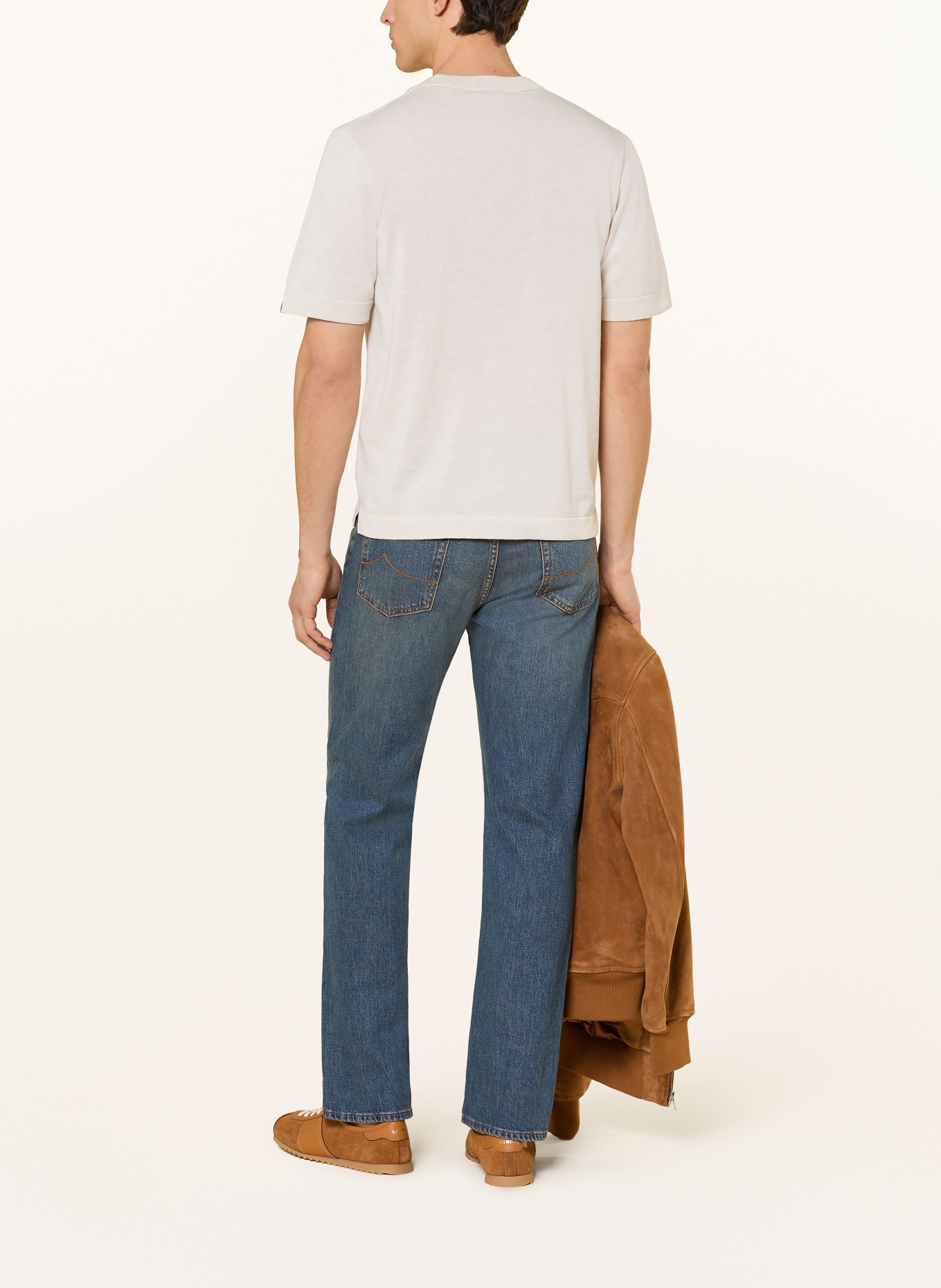 JACOB COHEN Gebreide trui: CRÈME