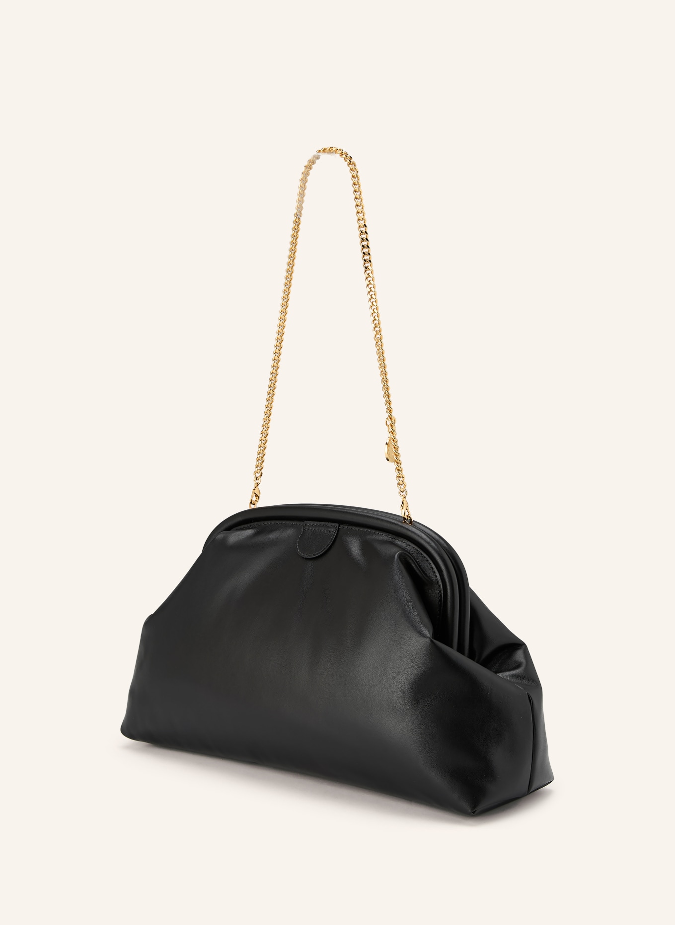 STELLA McCARTNEY Clutch FALABELLA: ZWART / GOUD