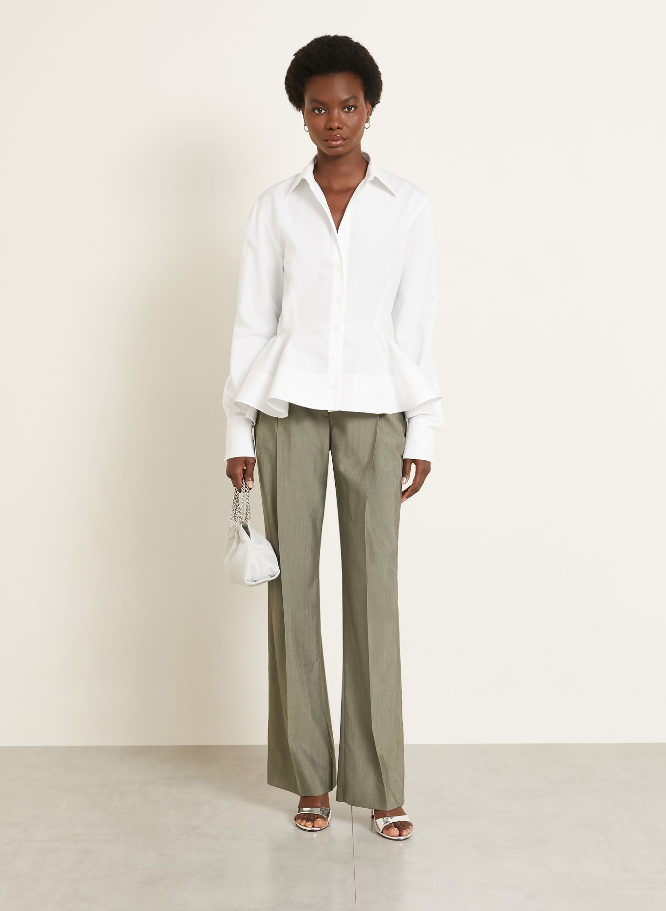 STELLA McCARTNEY Marlenehose: KHAKI