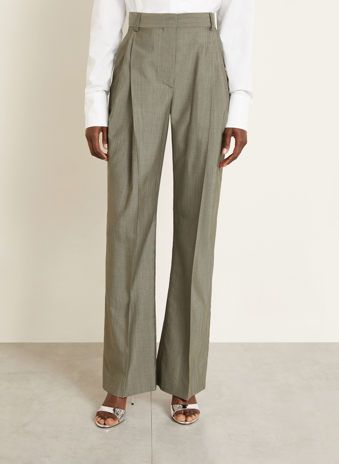 STELLA McCARTNEY Marlenehose: KHAKI