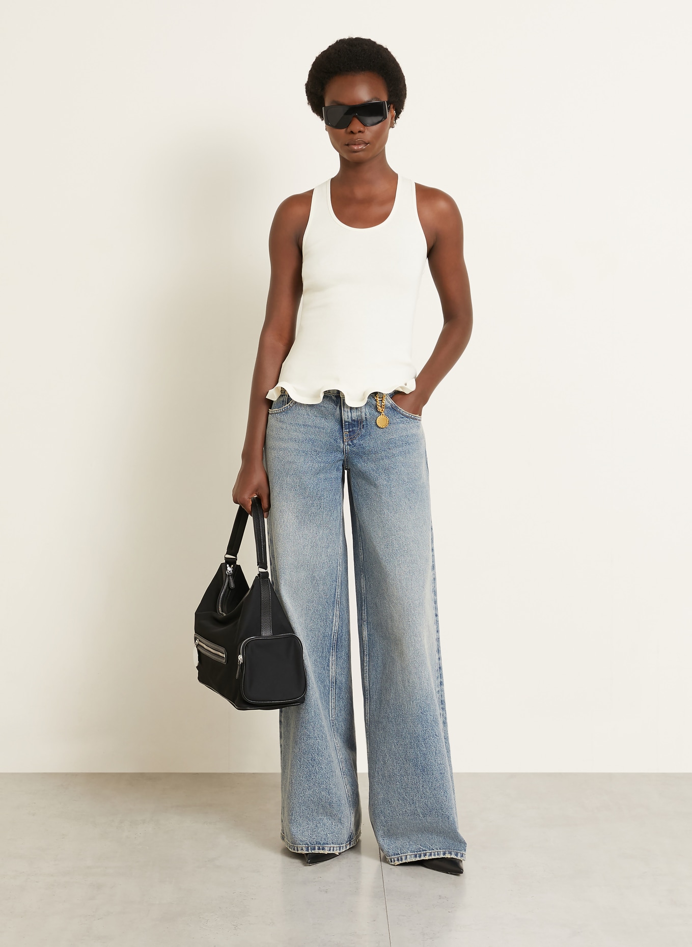 STELLA McCARTNEY Top: CREME