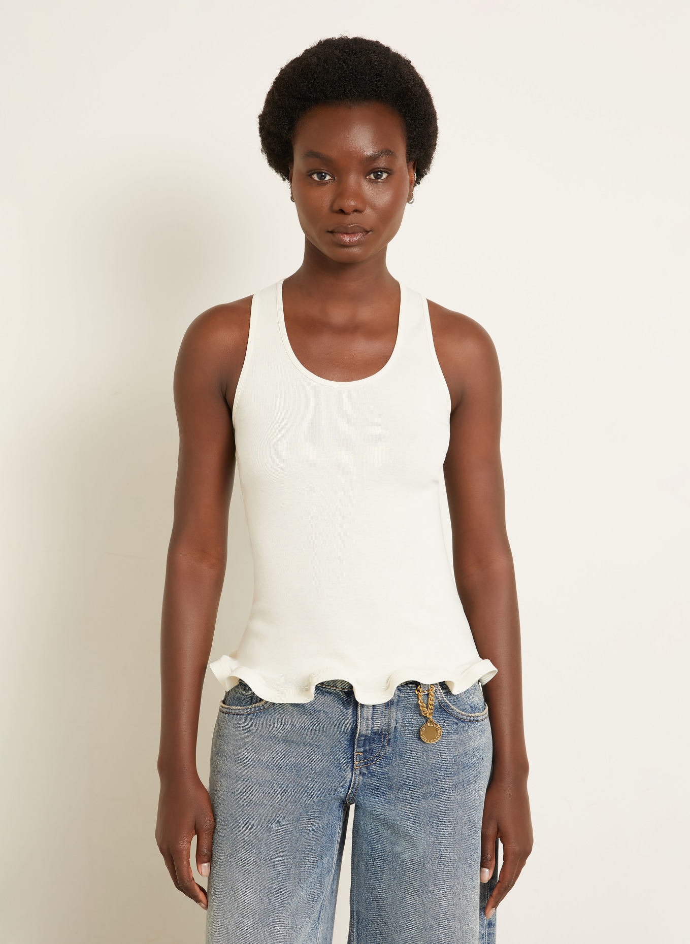 STELLA McCARTNEY Top: CREME