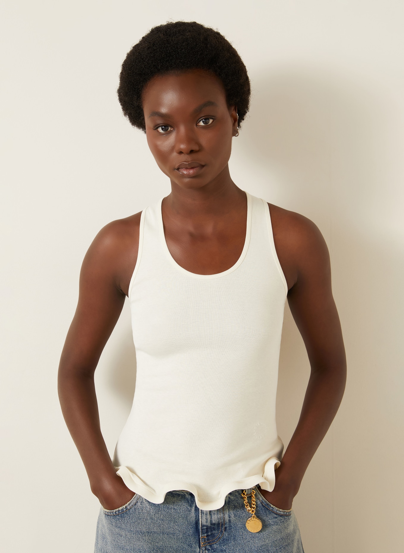 STELLA McCARTNEY Top: CREME