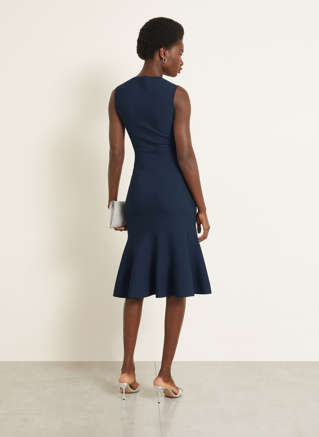STELLA McCARTNEY Knit dress: DARK BLUE