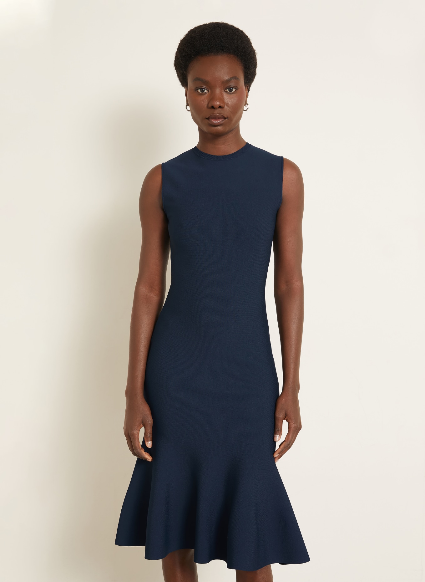STELLA McCARTNEY Knit dress: DARK BLUE