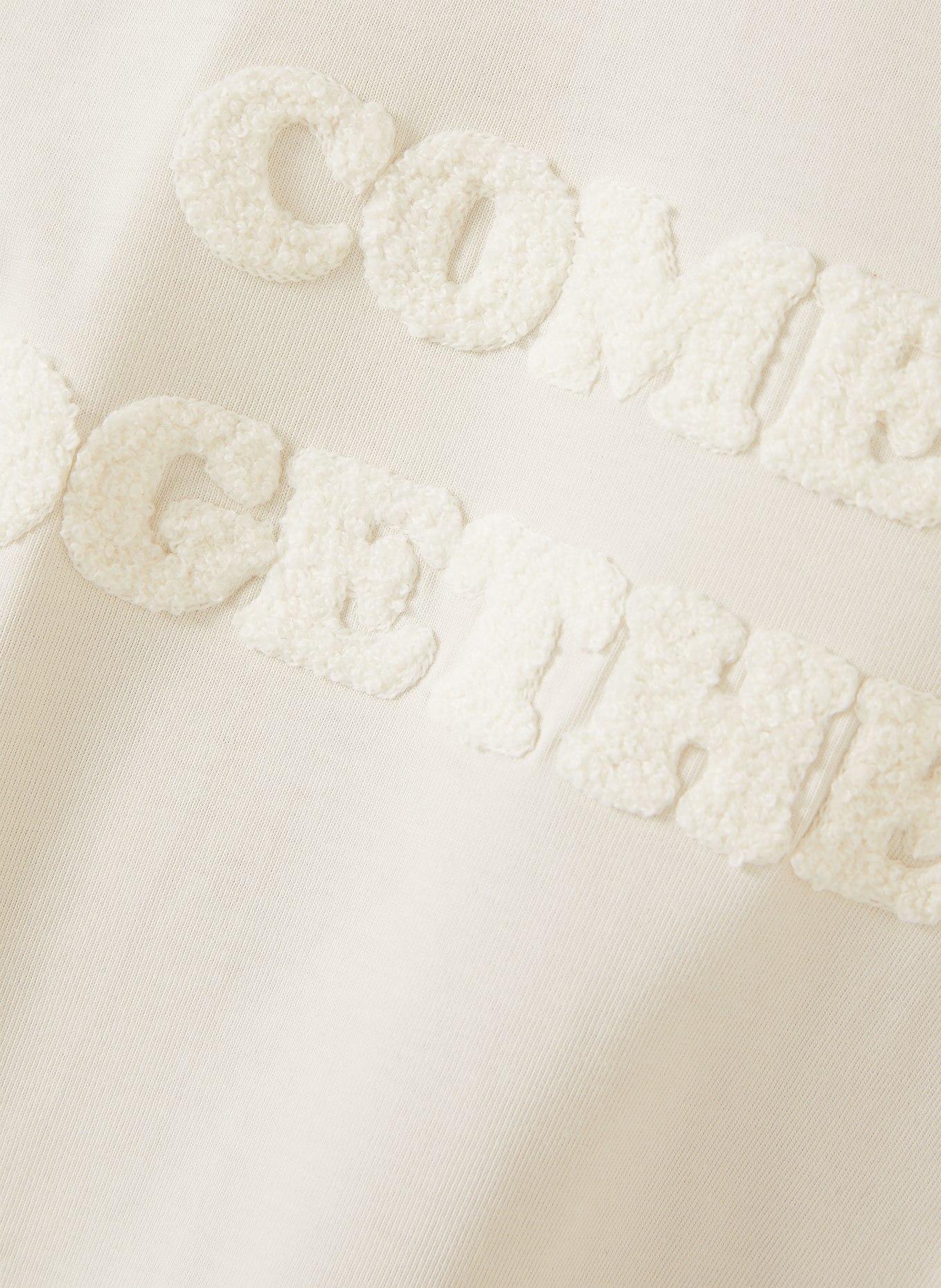 STELLA McCARTNEY Oversized-Shirt: CREME