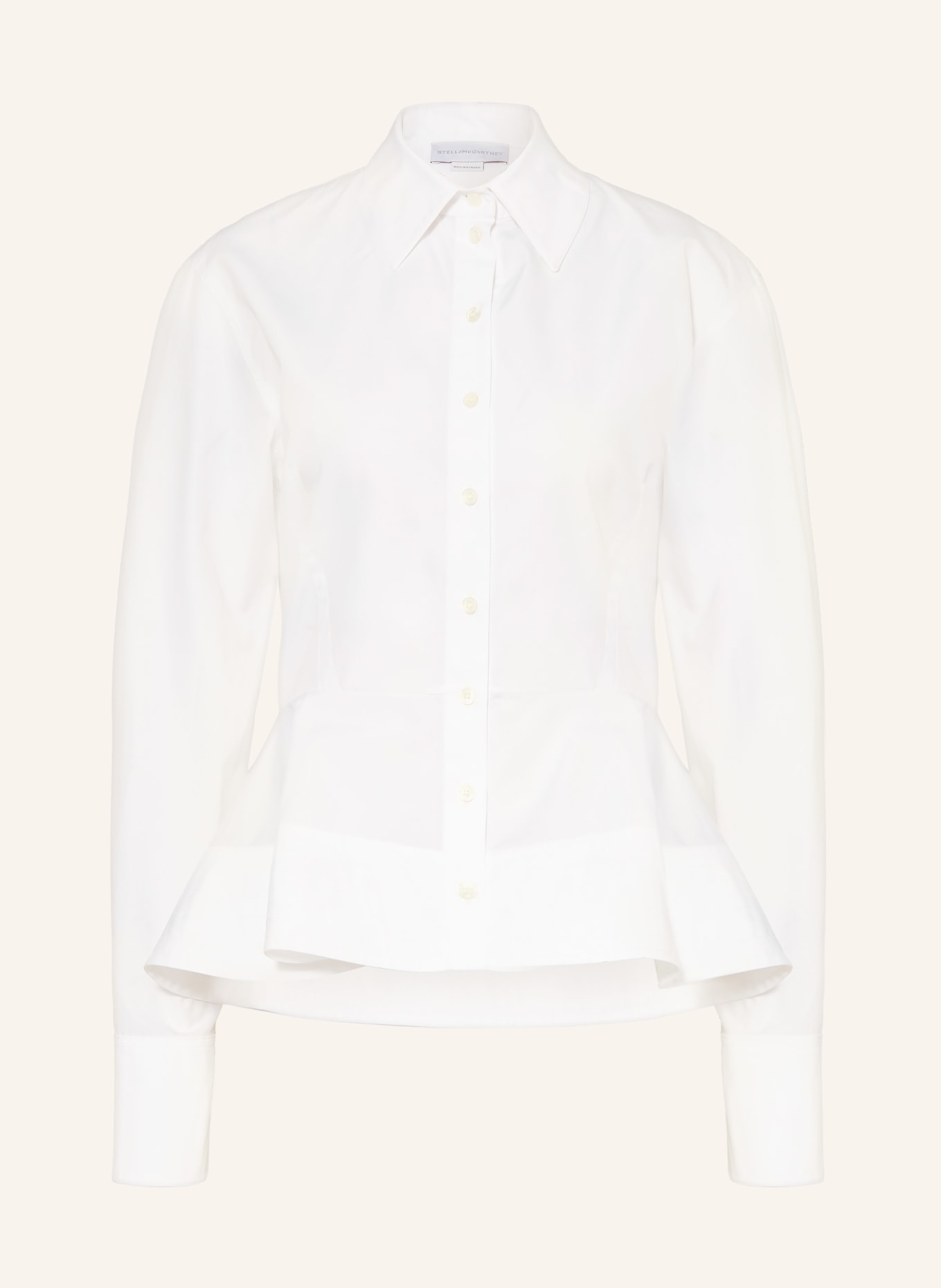 STELLA McCARTNEY Hemdbluse: WEISS