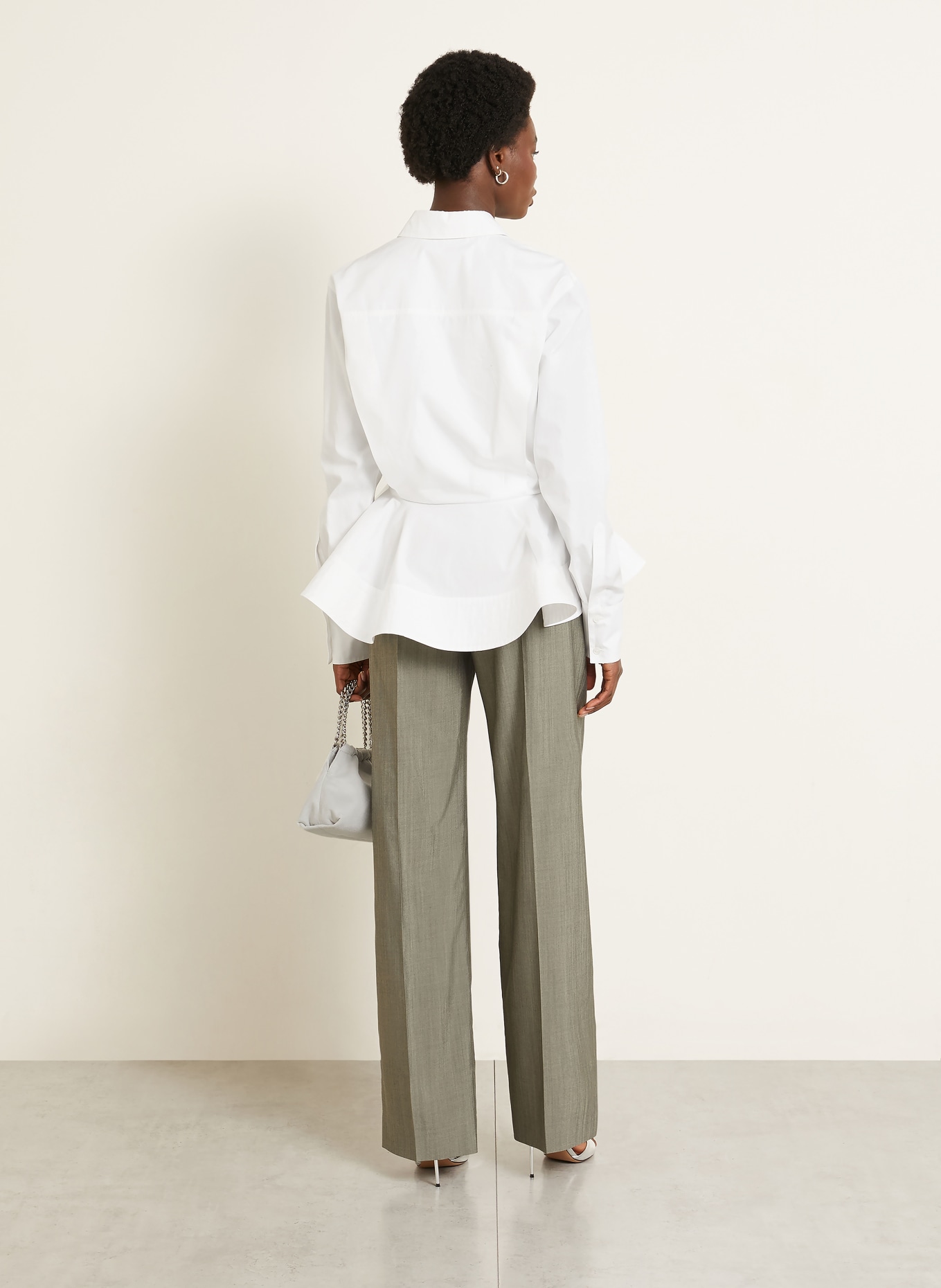 STELLA McCARTNEY Hemdbluse: WEISS