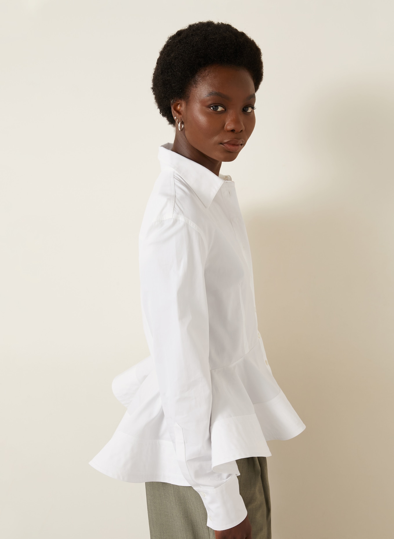 STELLA McCARTNEY Hemdbluse: WEISS