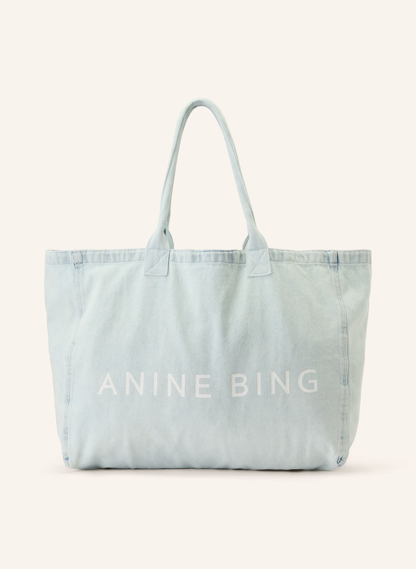ANINE BING Shopper LEO: HELLBLAU