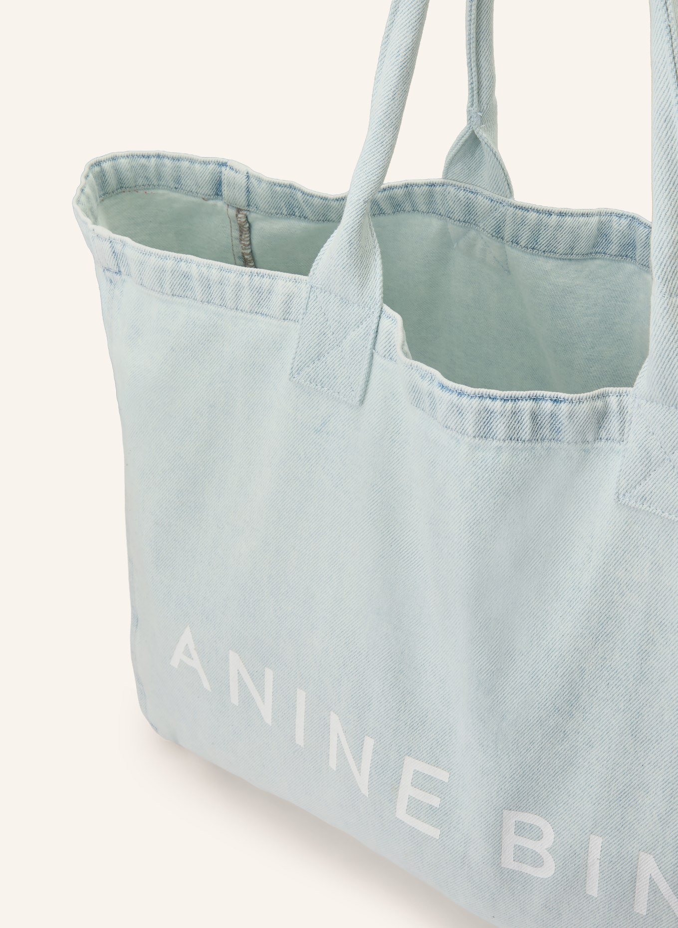 ANINE BING Shopper LEO: HELLBLAU