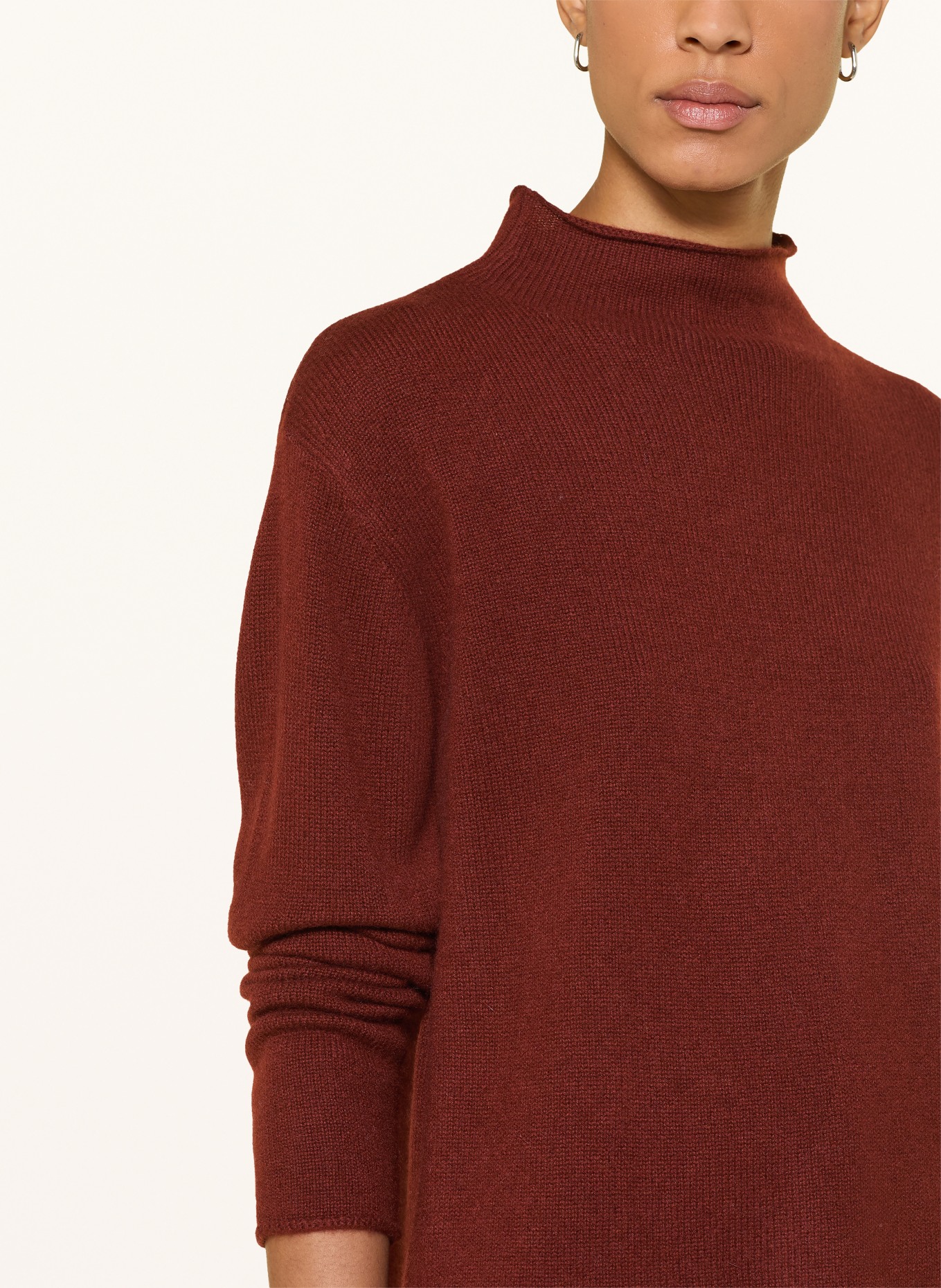 darling harbour Cashmere Sweater: MARONE