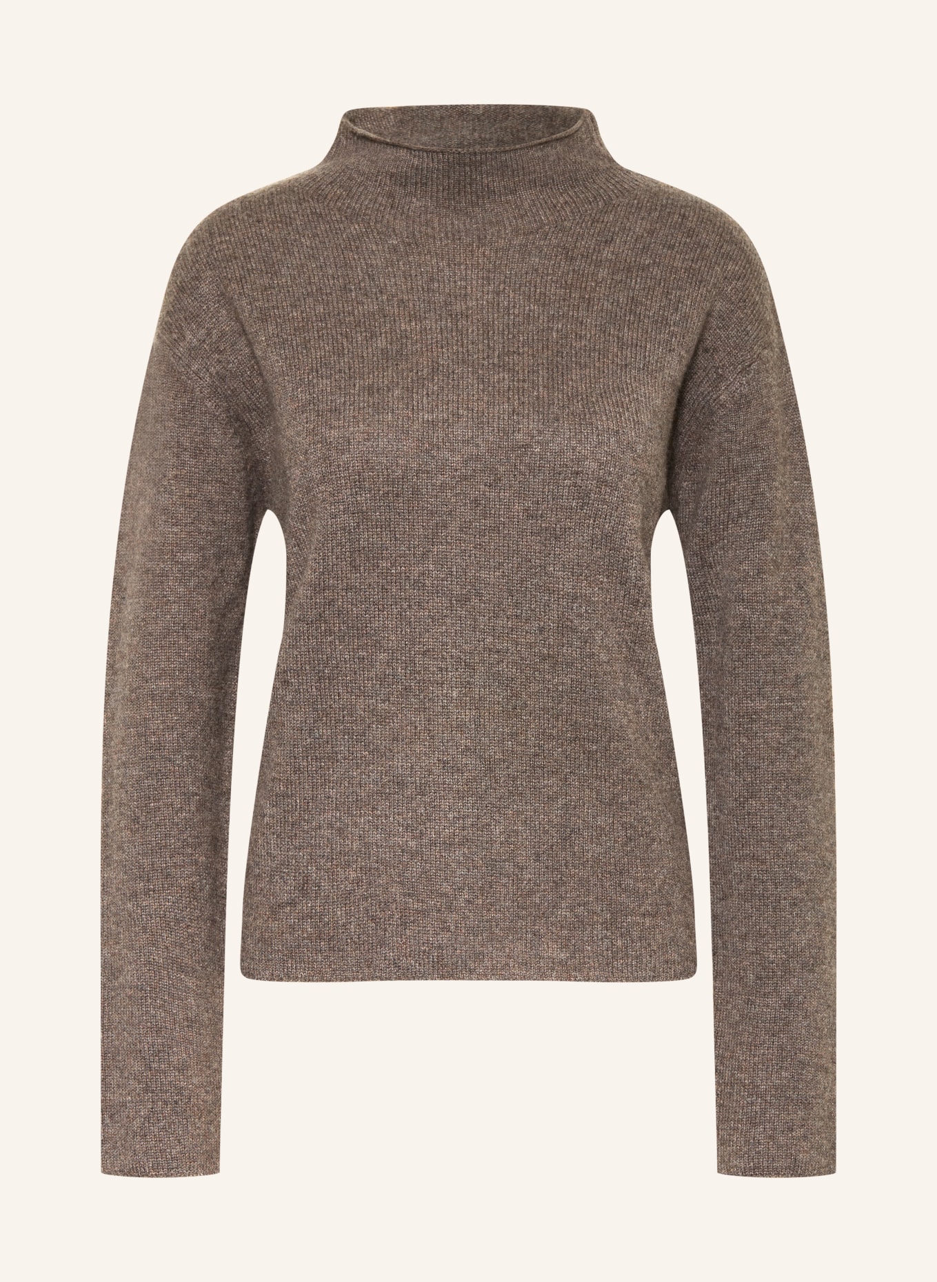 darling harbour Cashmere Sweater: truffle melange
