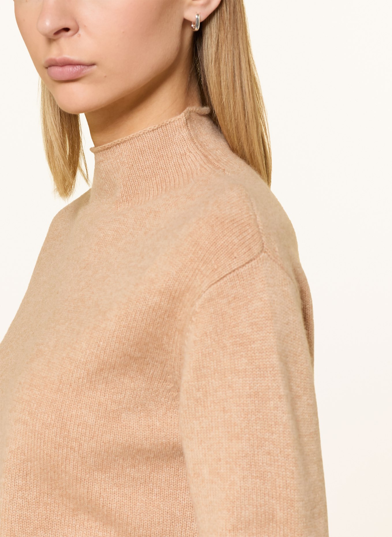 darling harbour Cashmere Sweater: camel Melange