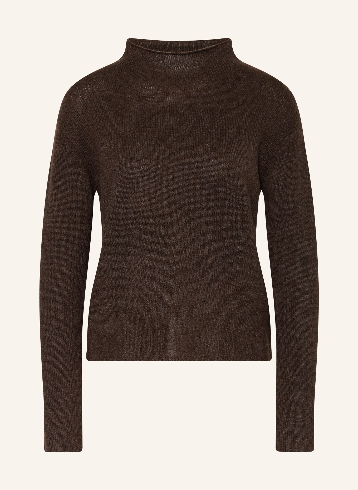 darling harbour Cashmere Sweater: chocolate melange