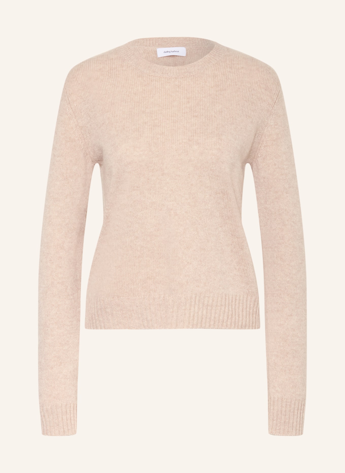darling harbour Sweter z kaszmiru: Sand Melange