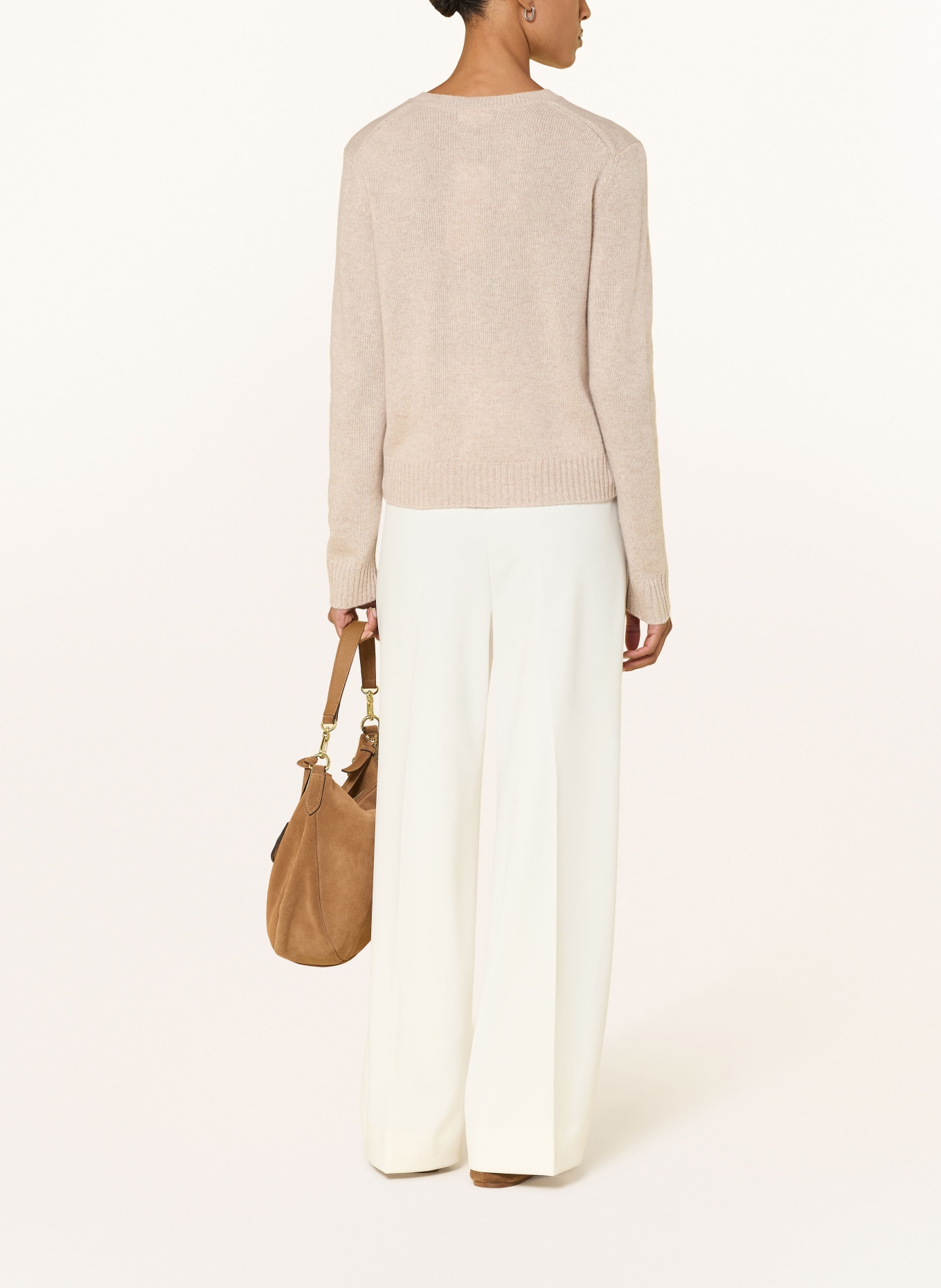 darling harbour Sweter z kaszmiru: Sand Melange