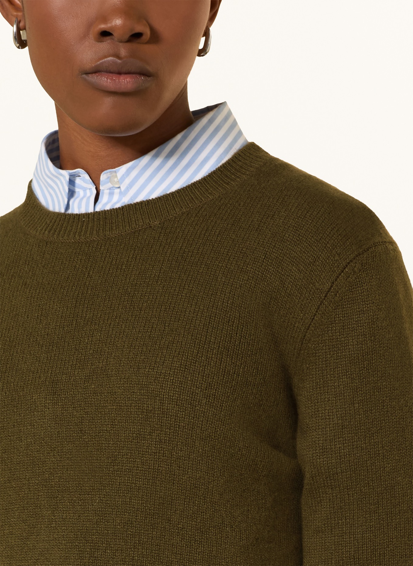 darling harbour Sweter z kaszmiru: OLIVE