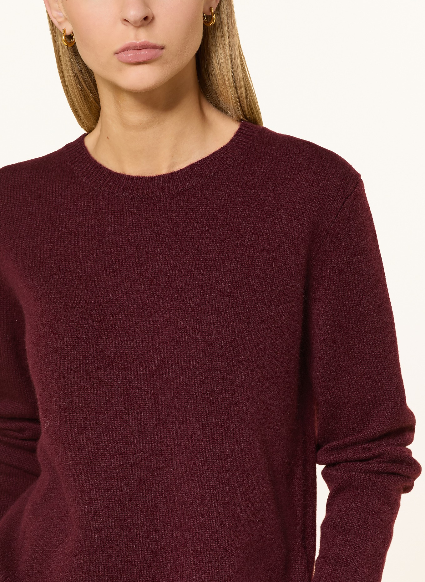 darling harbour Sweter z kaszmiru: deep merlot