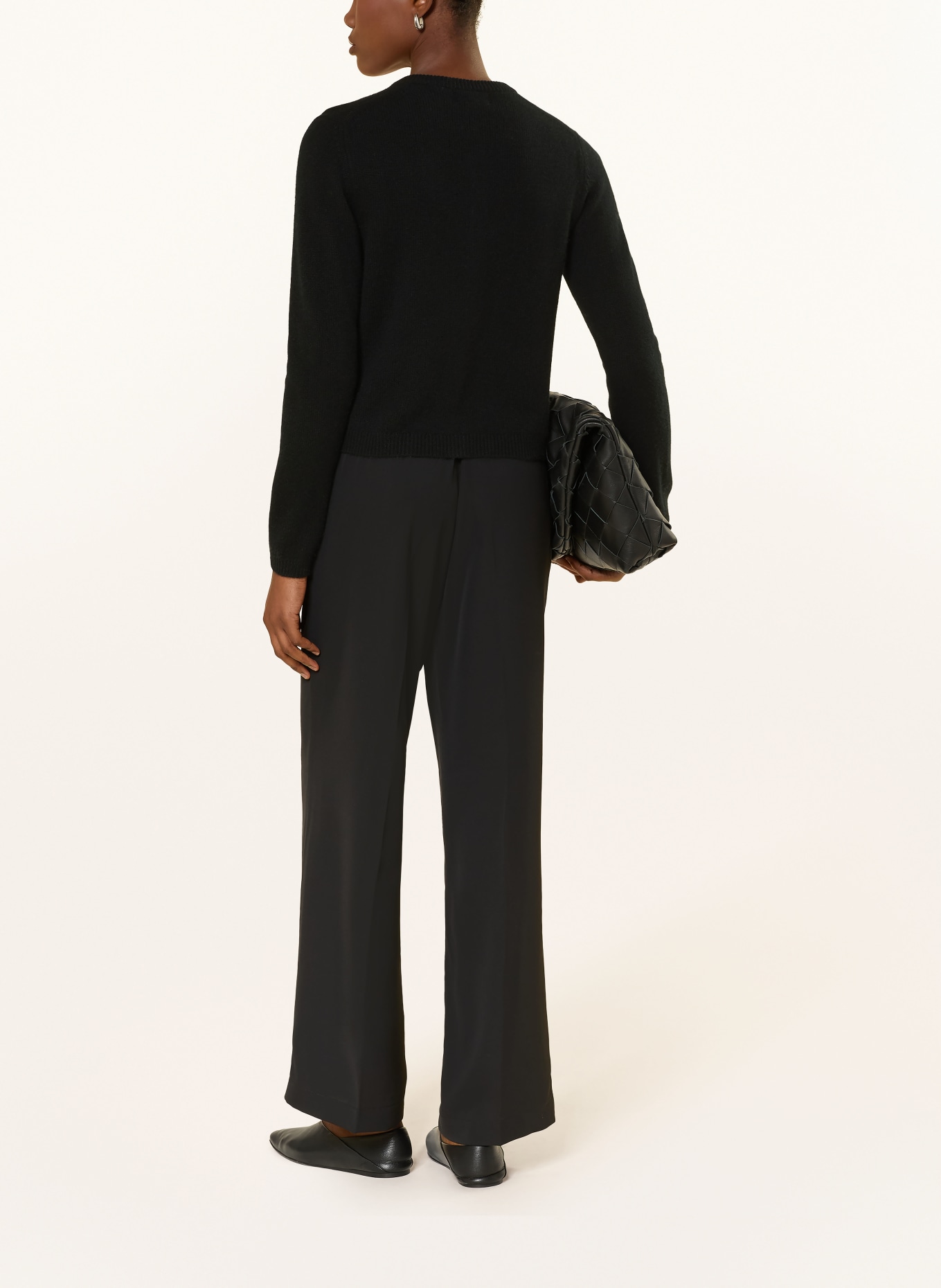 darling harbour Strickjacke aus Cashmere: BLACK