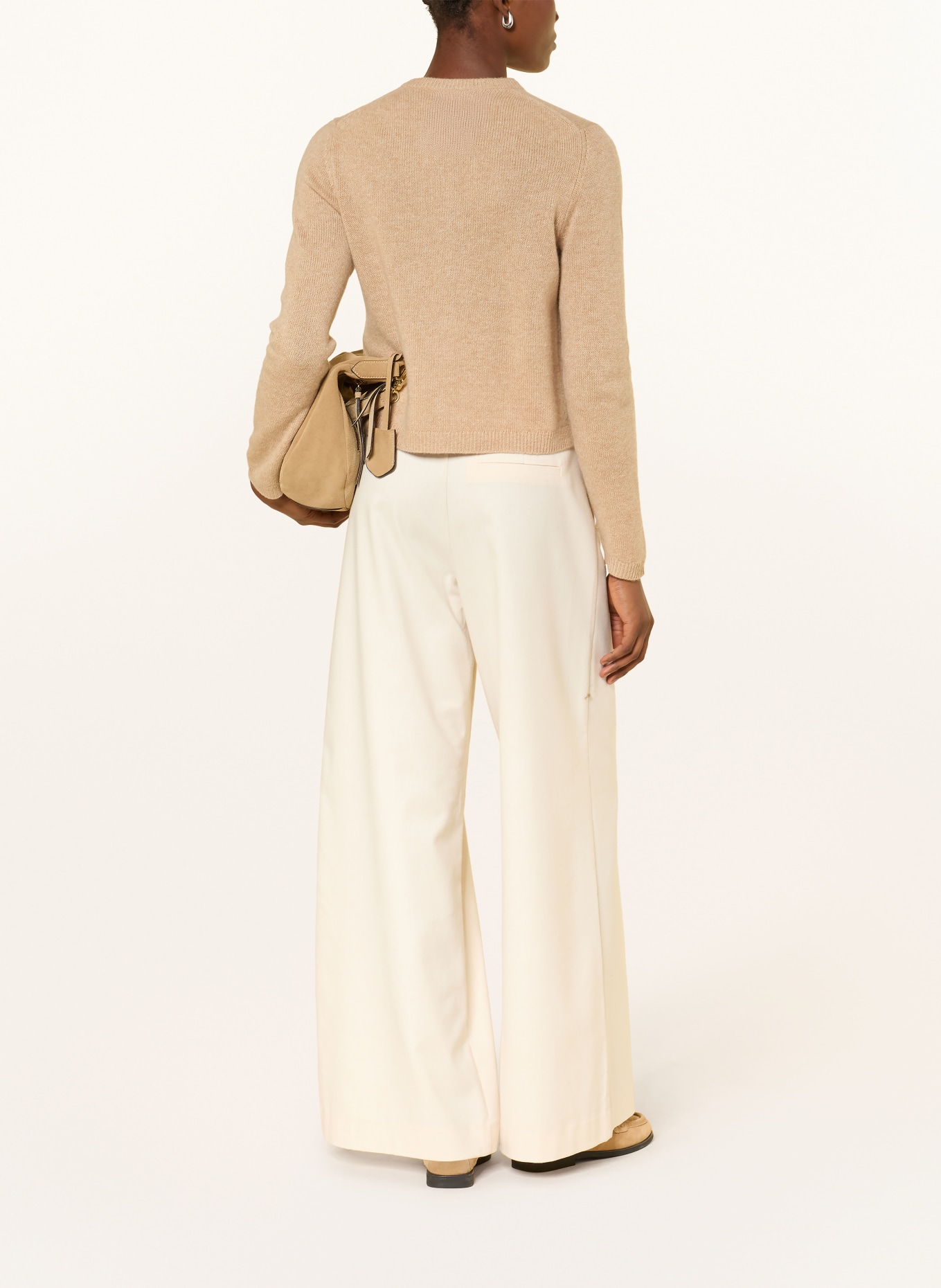 darling harbour Strickjacke aus Cashmere: camel Melange