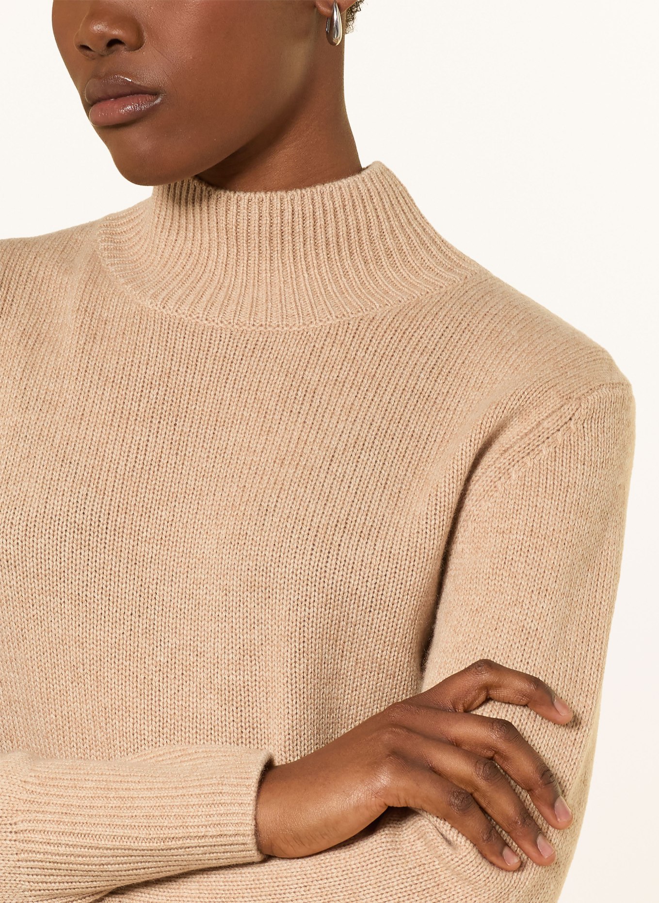 darling harbour Sweter z kaszmiru: camel Melange