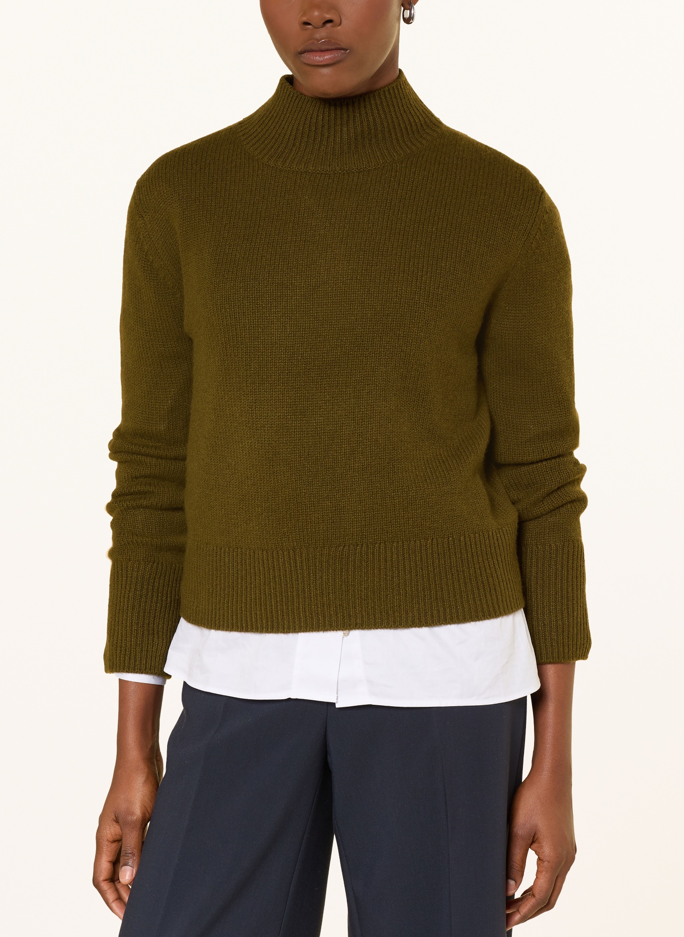 darling harbour Sweter z kaszmiru: OLIVE