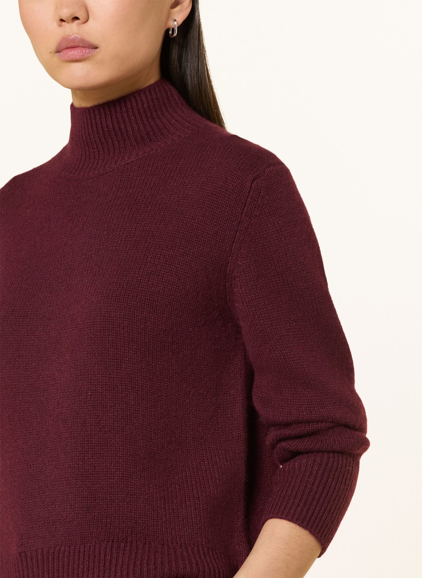 darling harbour Sweter z kaszmiru: deep merlot