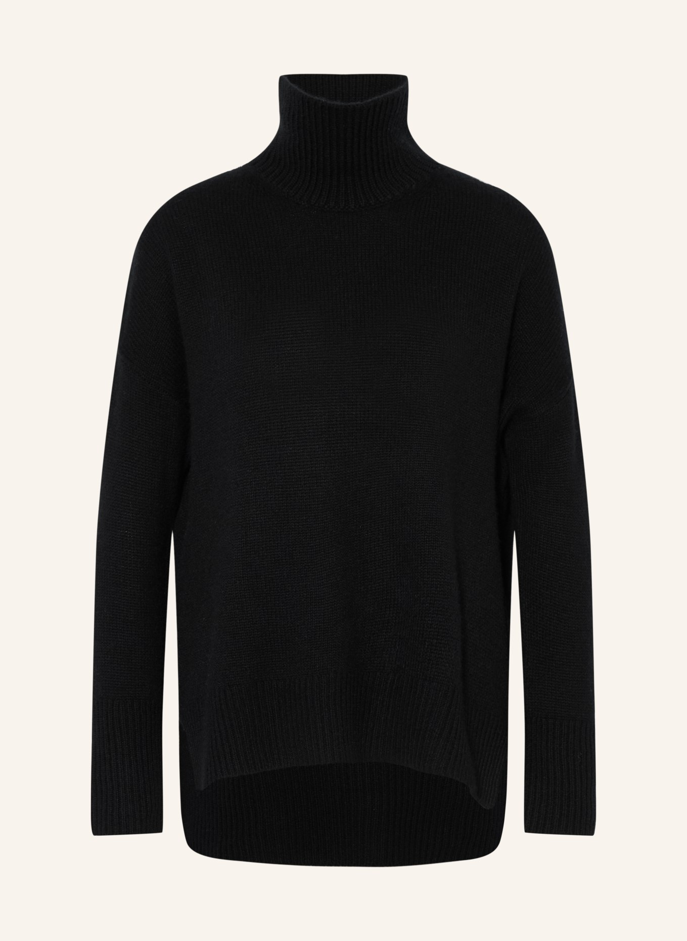 darling harbour Cashmere sweater: BLACK