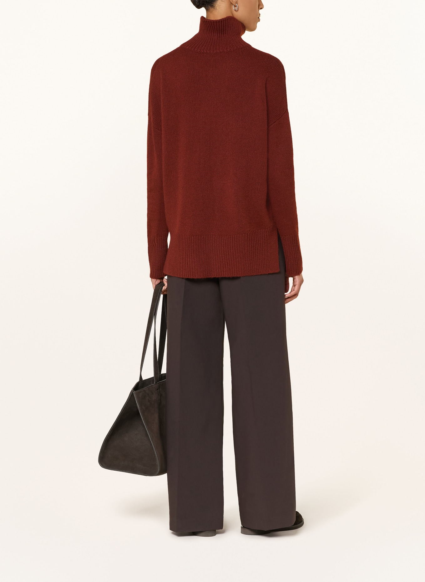 darling harbour Cashmere sweater: MARONE
