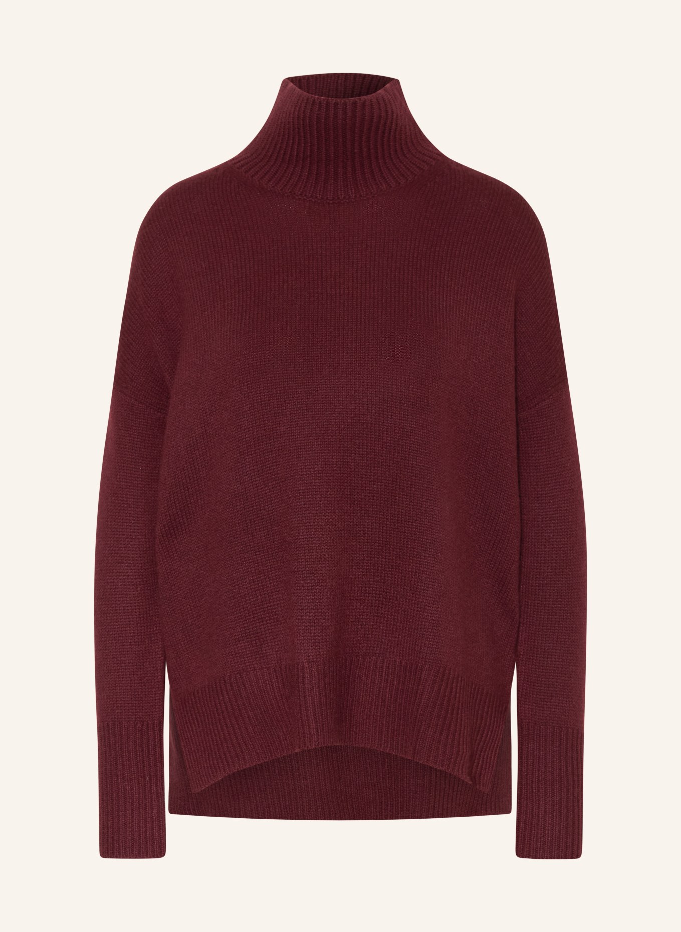 darling harbour Cashmere sweater: deep merlot