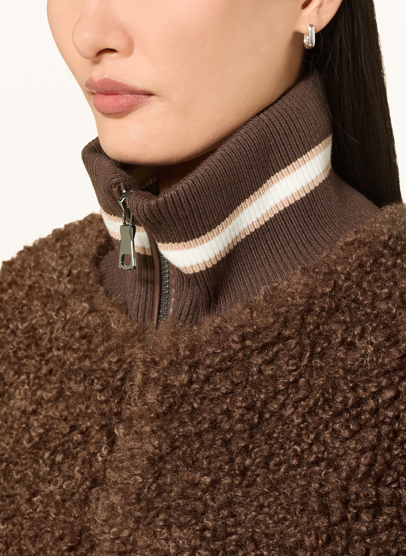 No.1 Como Blouson: MARO ÎNCHIS