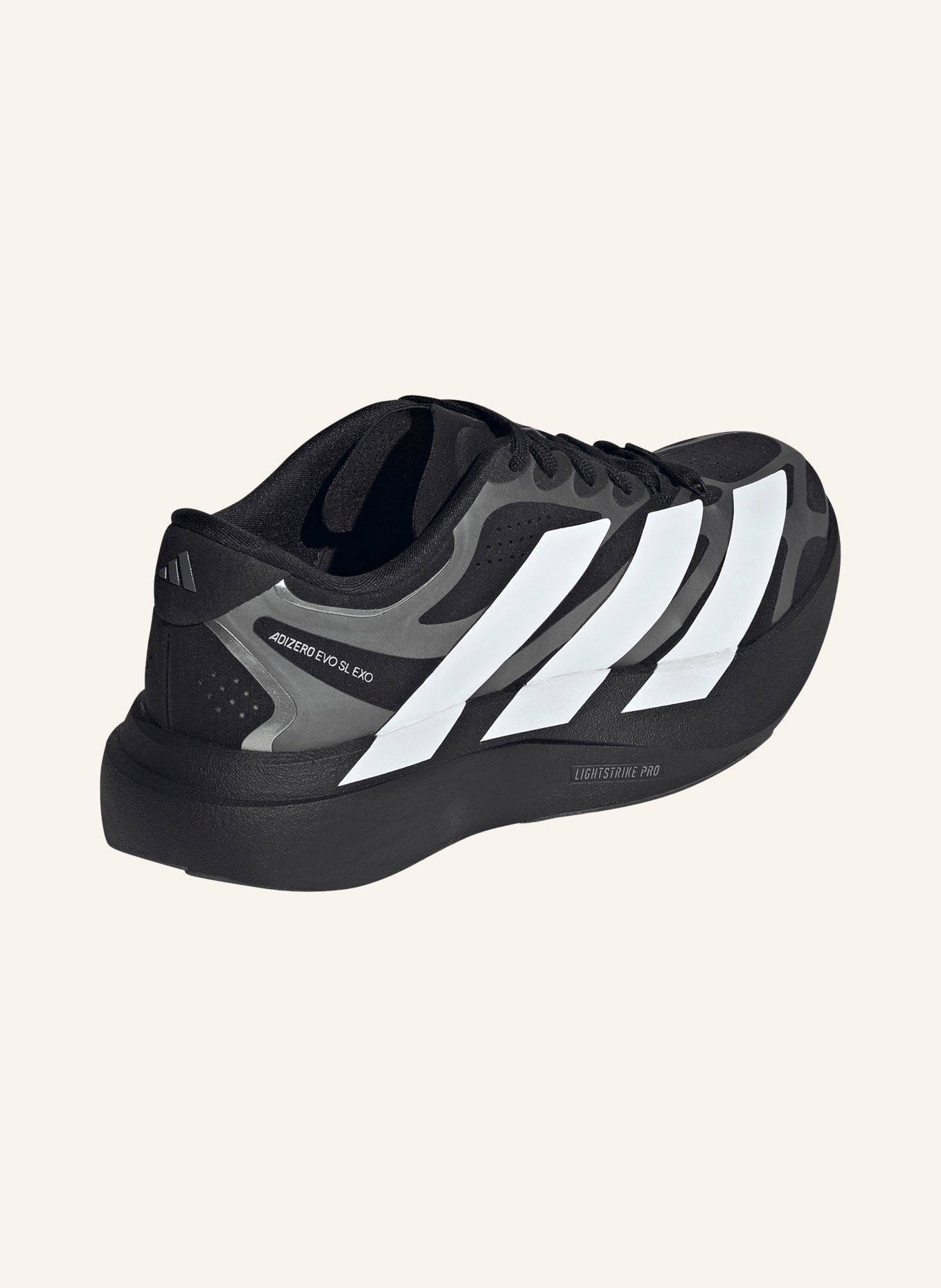 adidas Laufschuhe ADIZERO EVO SL EXO: SCHWARZ / GRAU / WEISS