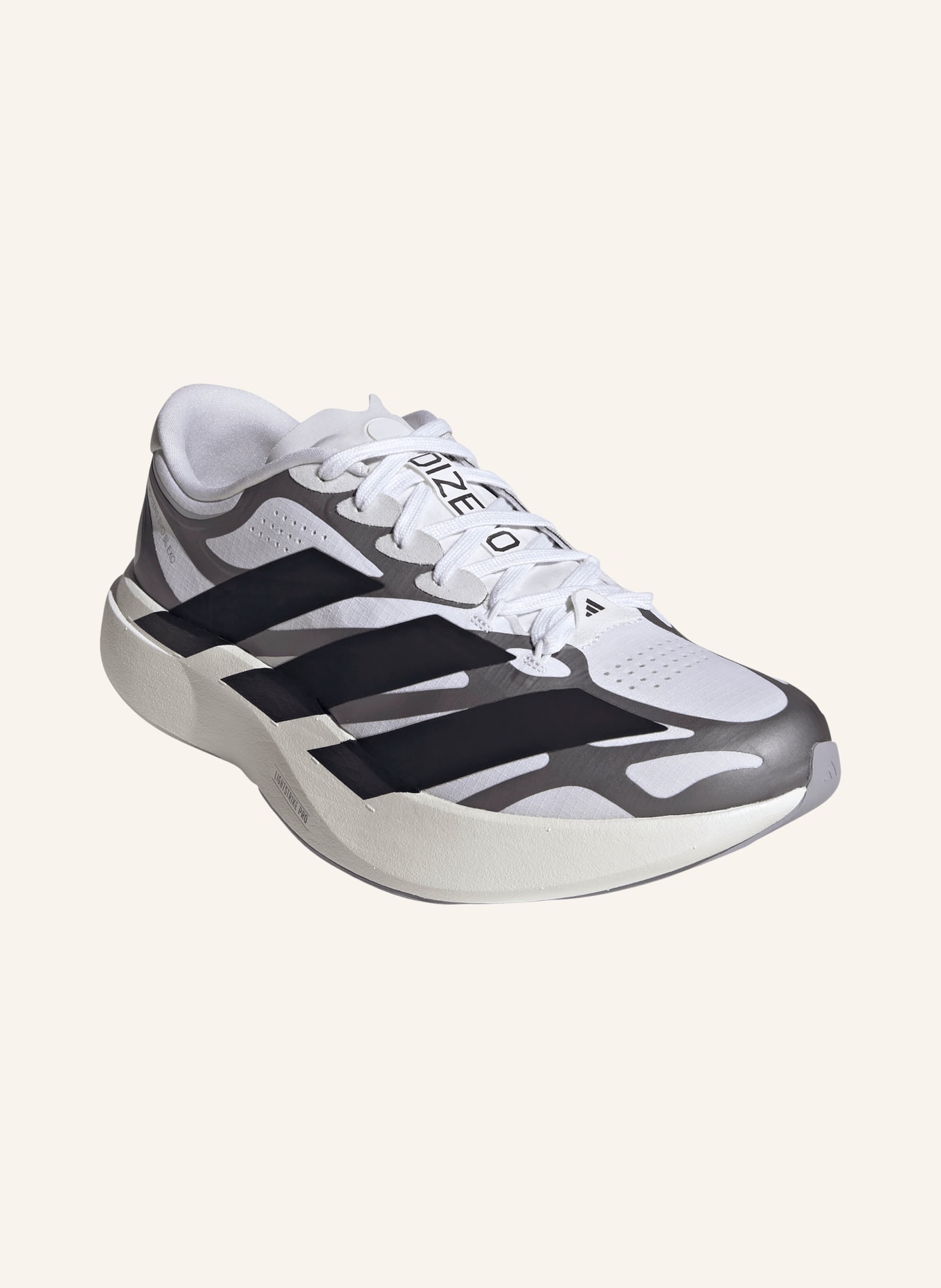 adidas Buty do biegania ADIZERO RVO SL EXO: BIAŁY / SZARY / CZARNY