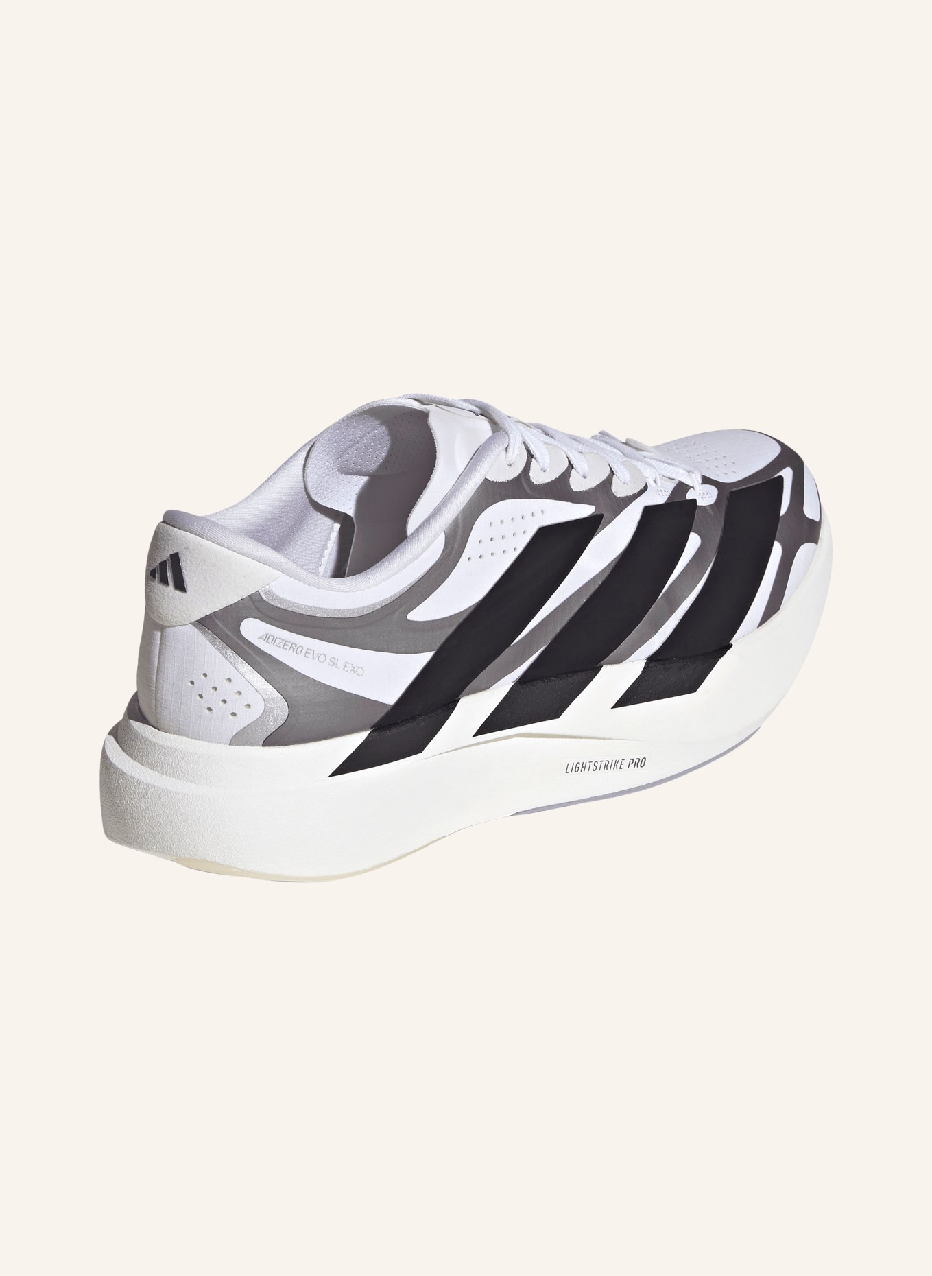 adidas Buty do biegania ADIZERO RVO SL EXO: BIAŁY / SZARY / CZARNY