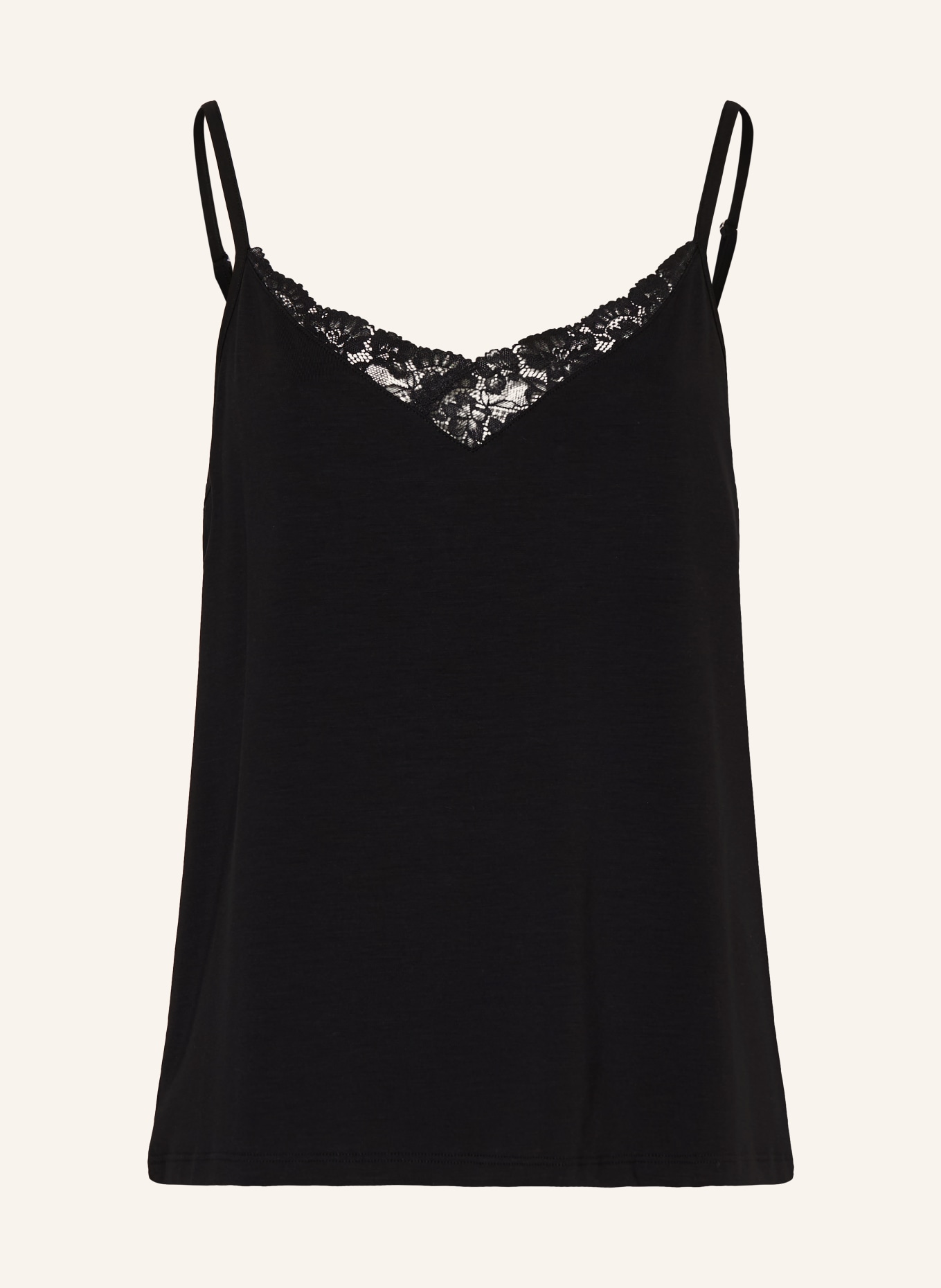 MARIE JO Top SOFT STUDIO: ZWART